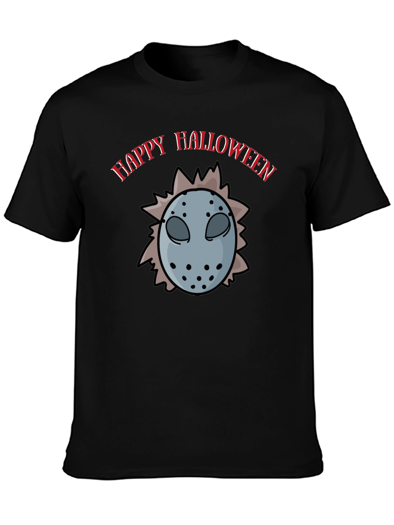 Happy Halloween Jason Mask T-Shirt