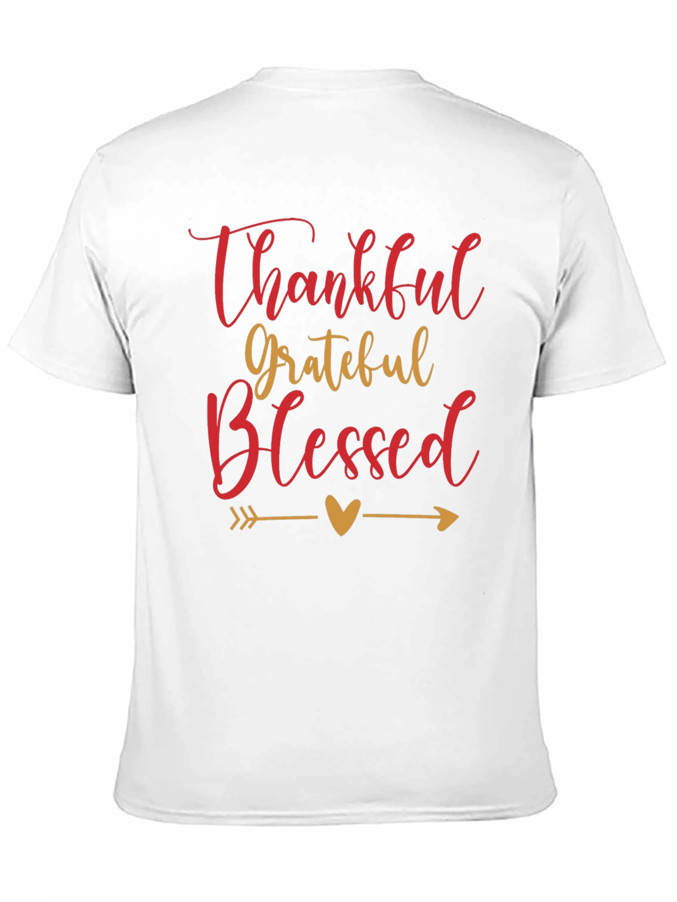 Thankful Grateful Blessed Graphic Tee