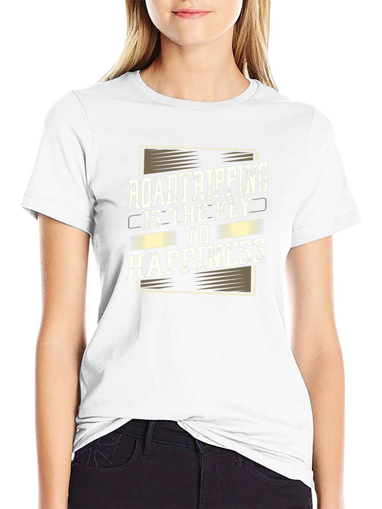 Roadtripping is the Key to Happiness Graphic Tee