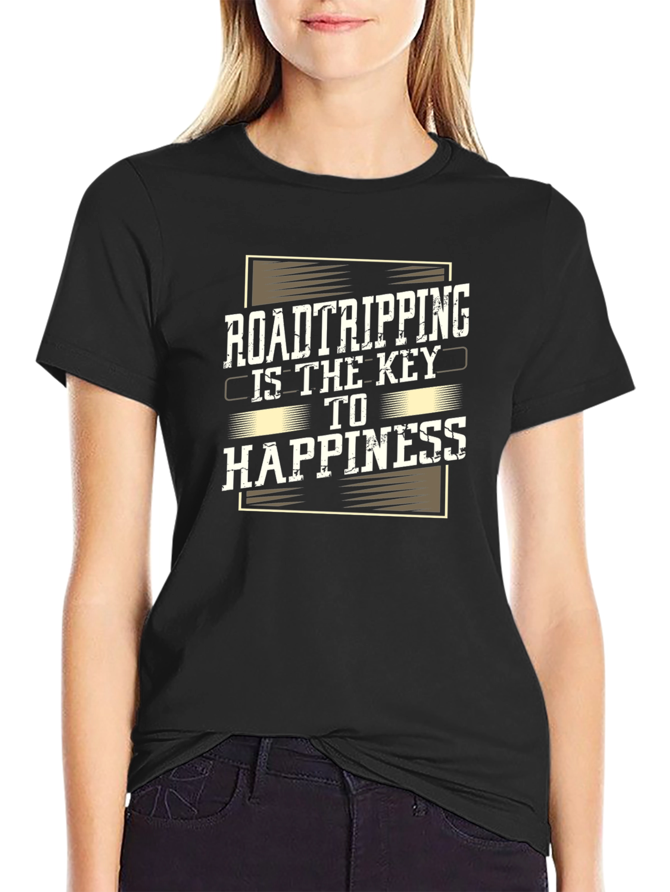 Roadtripping is the Key to Happiness Graphic Tee