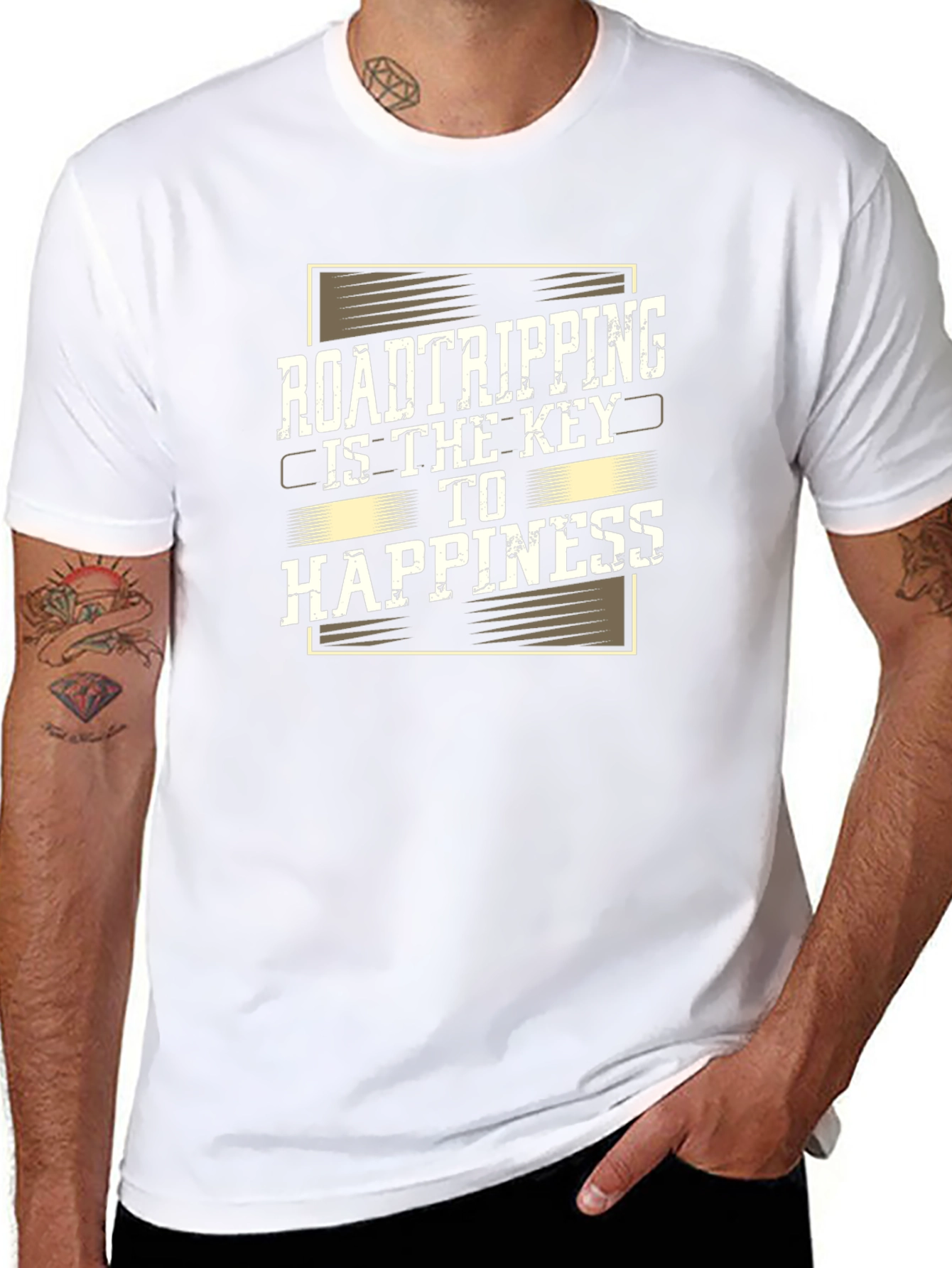 Roadtripping is the Key to Happiness Graphic Tee