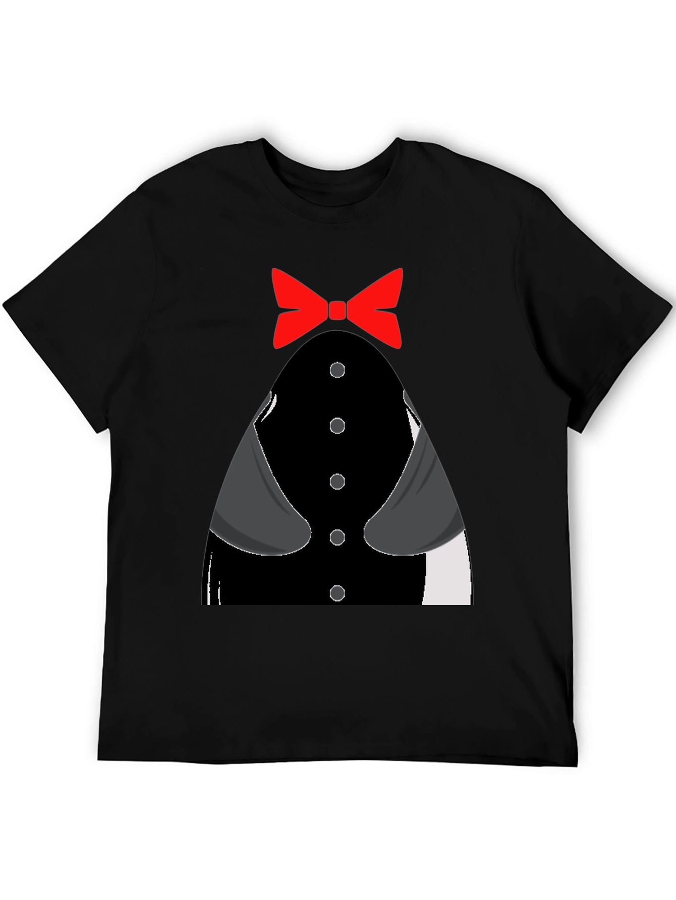 Tuxedo T-Shirt - Novelty Bowtie Design