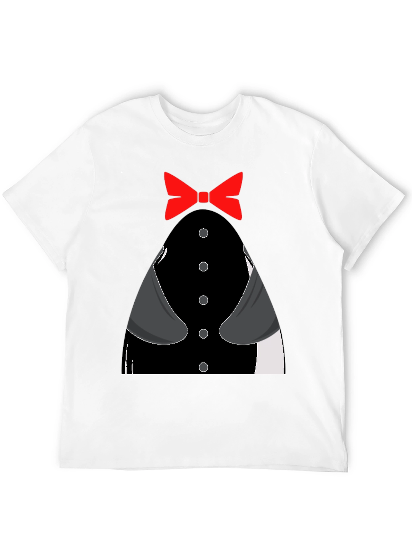 Tuxedo T-Shirt - Novelty Bowtie Design