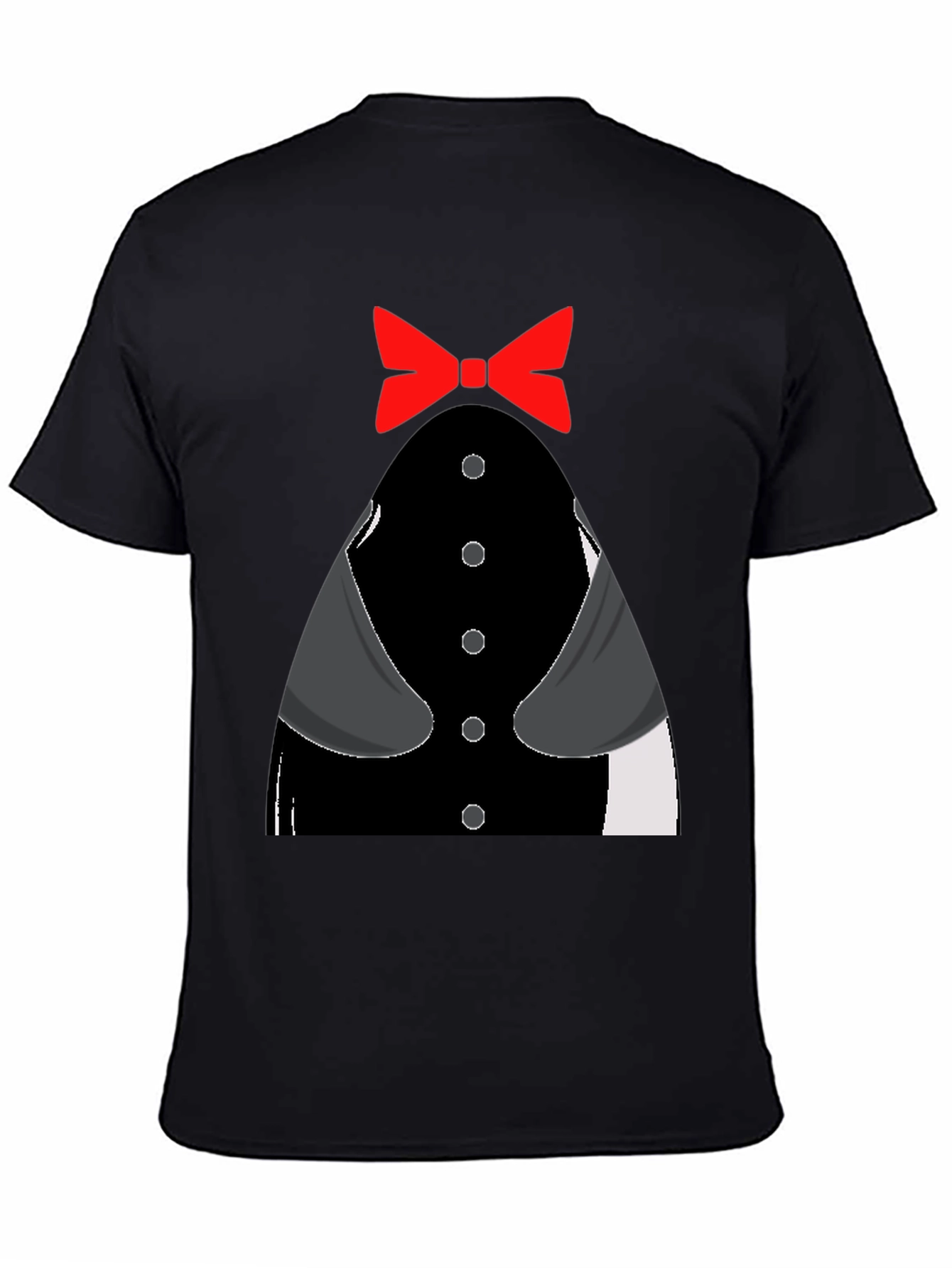Tuxedo T-Shirt - Novelty Bowtie Design