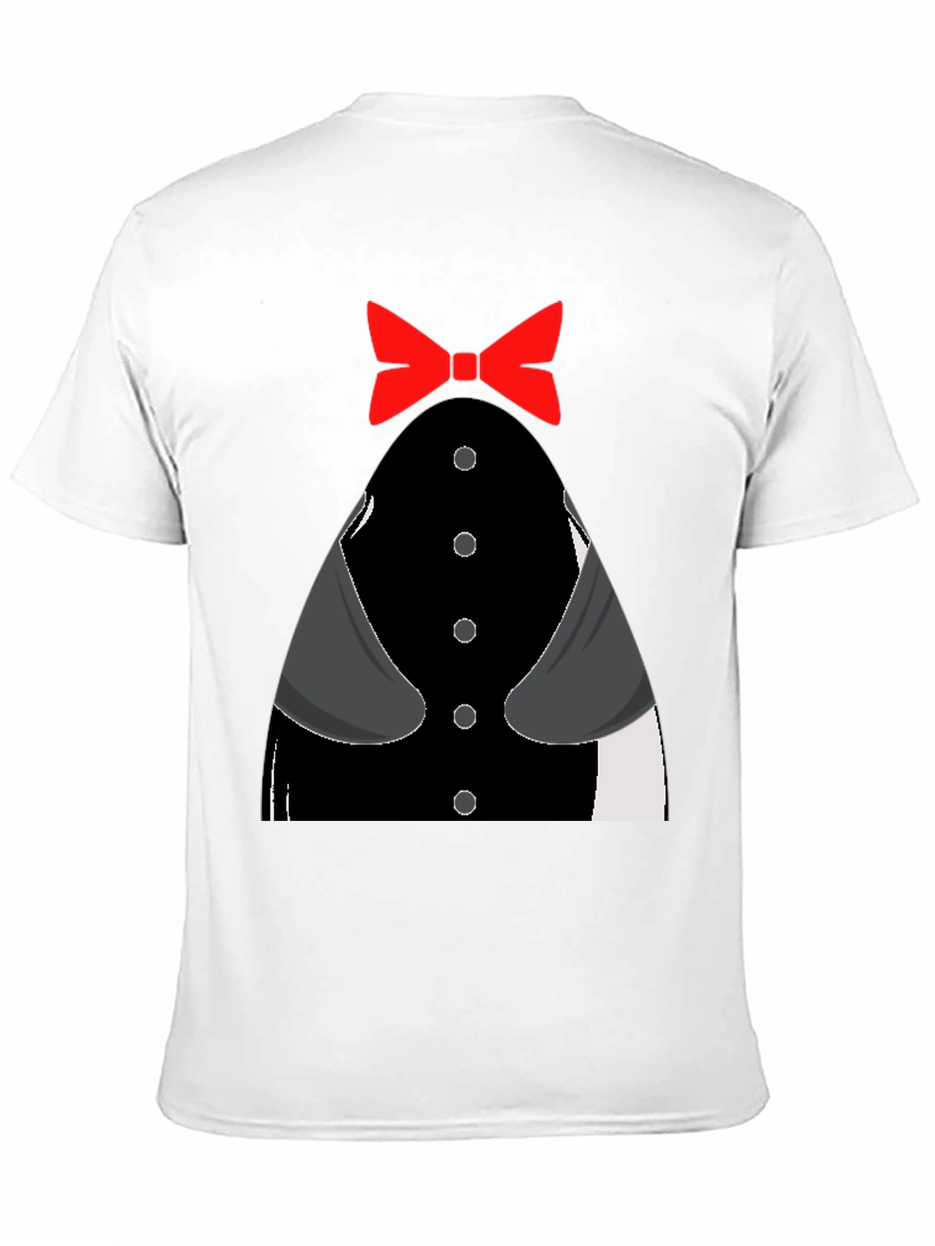 Tuxedo T-Shirt - Novelty Bowtie Design