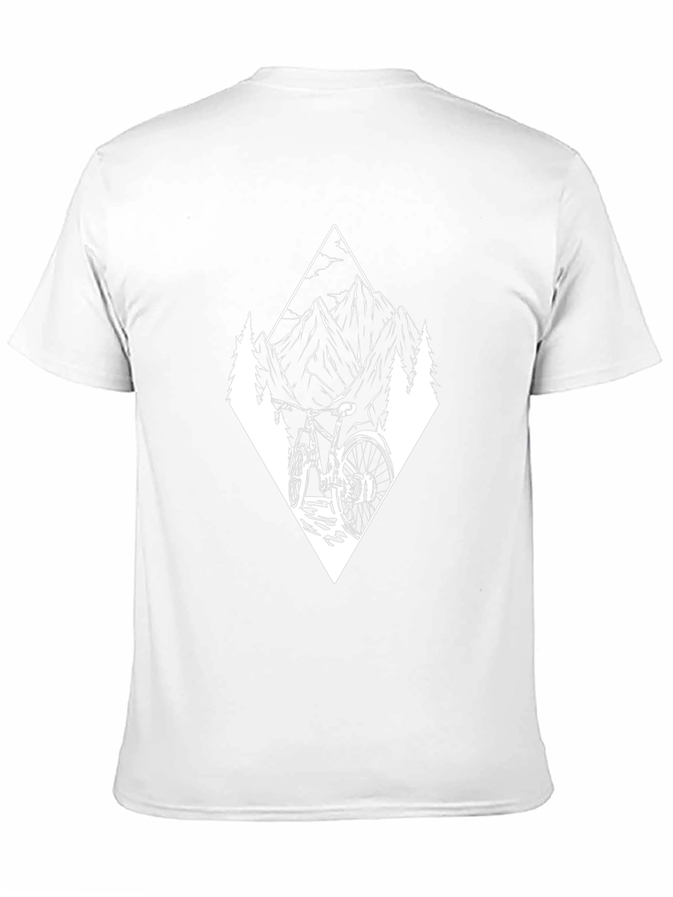 Mountain Bike Adventure Graphic Tee - Black