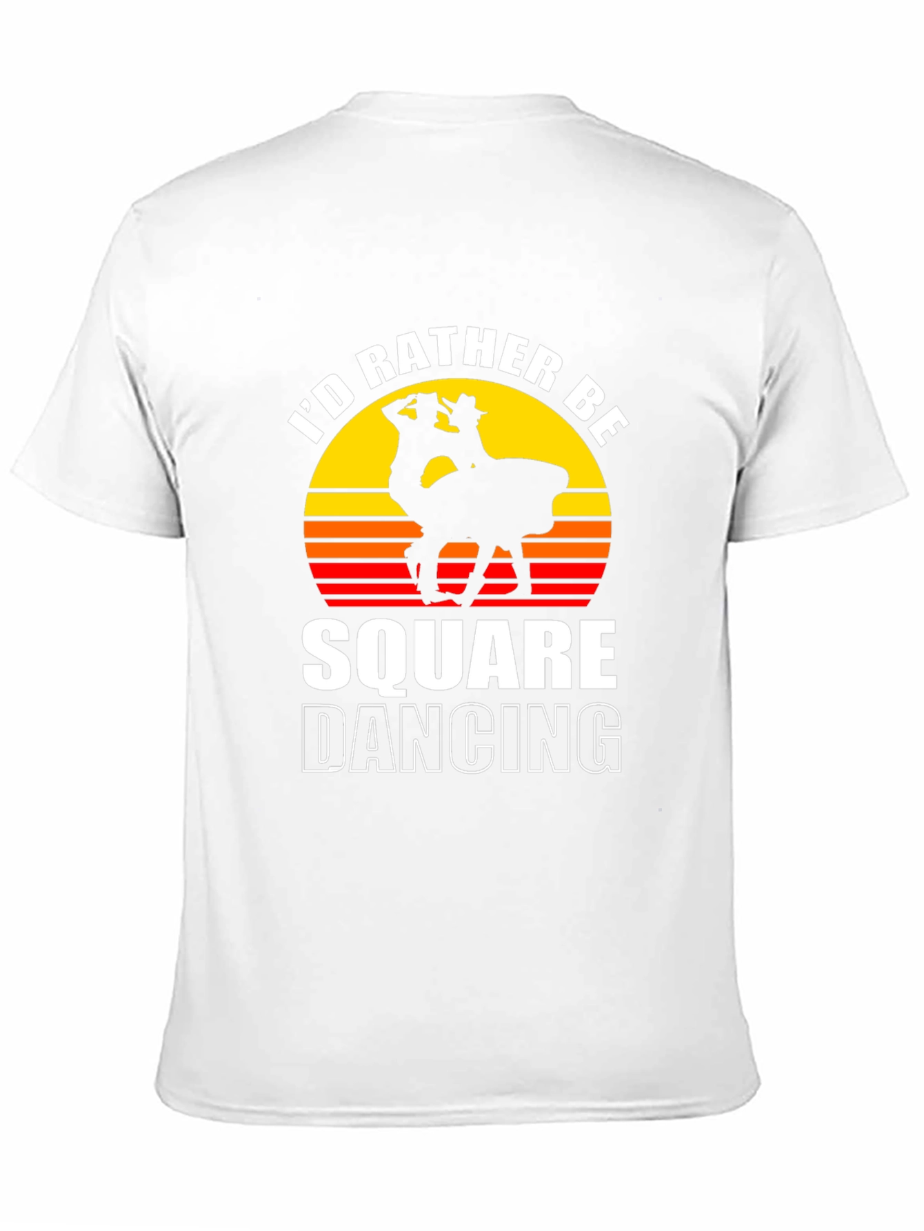 Id Rather Be Square Dancing Graphic Tee