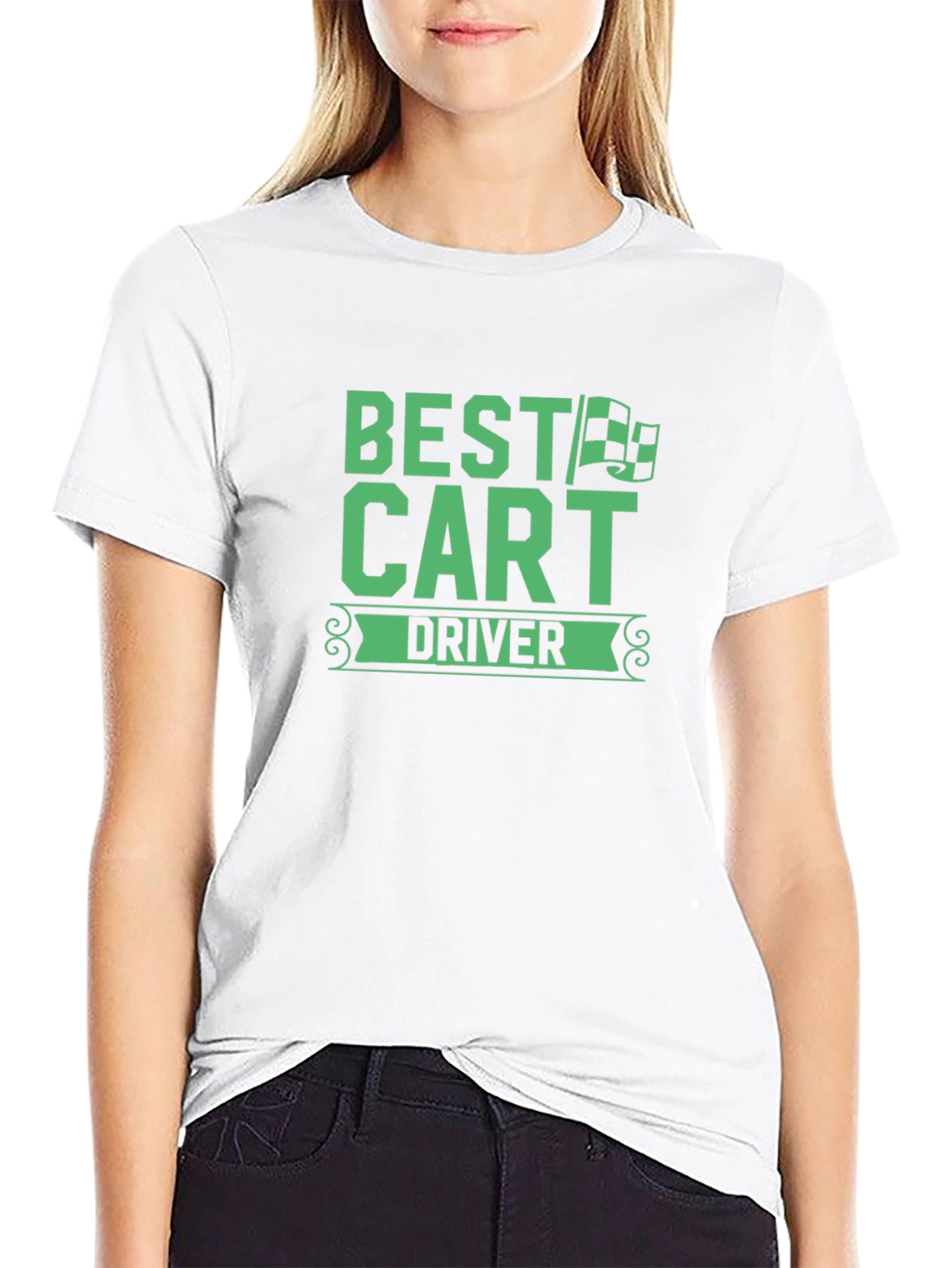 Best Cart Driver Graphic T-Shirt - Go-Kart Racing Tee