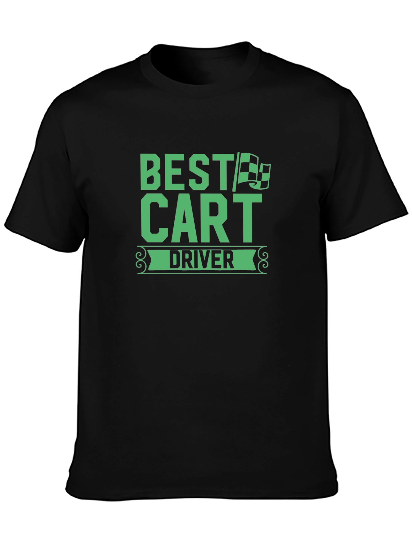 Best Cart Driver Graphic T-Shirt - Go-Kart Racing Tee