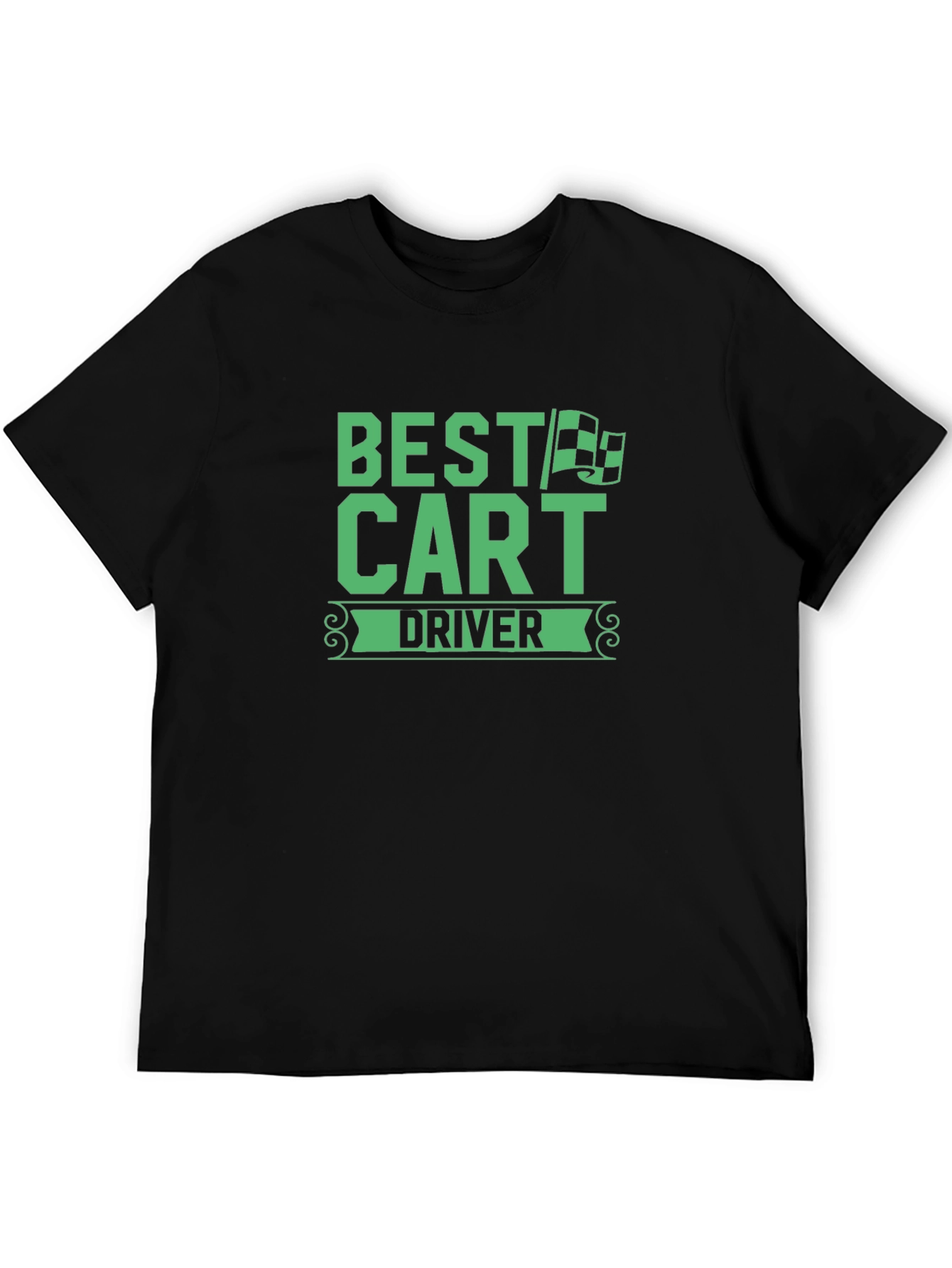 Best Cart Driver Graphic T-Shirt - Go-Kart Racing Tee