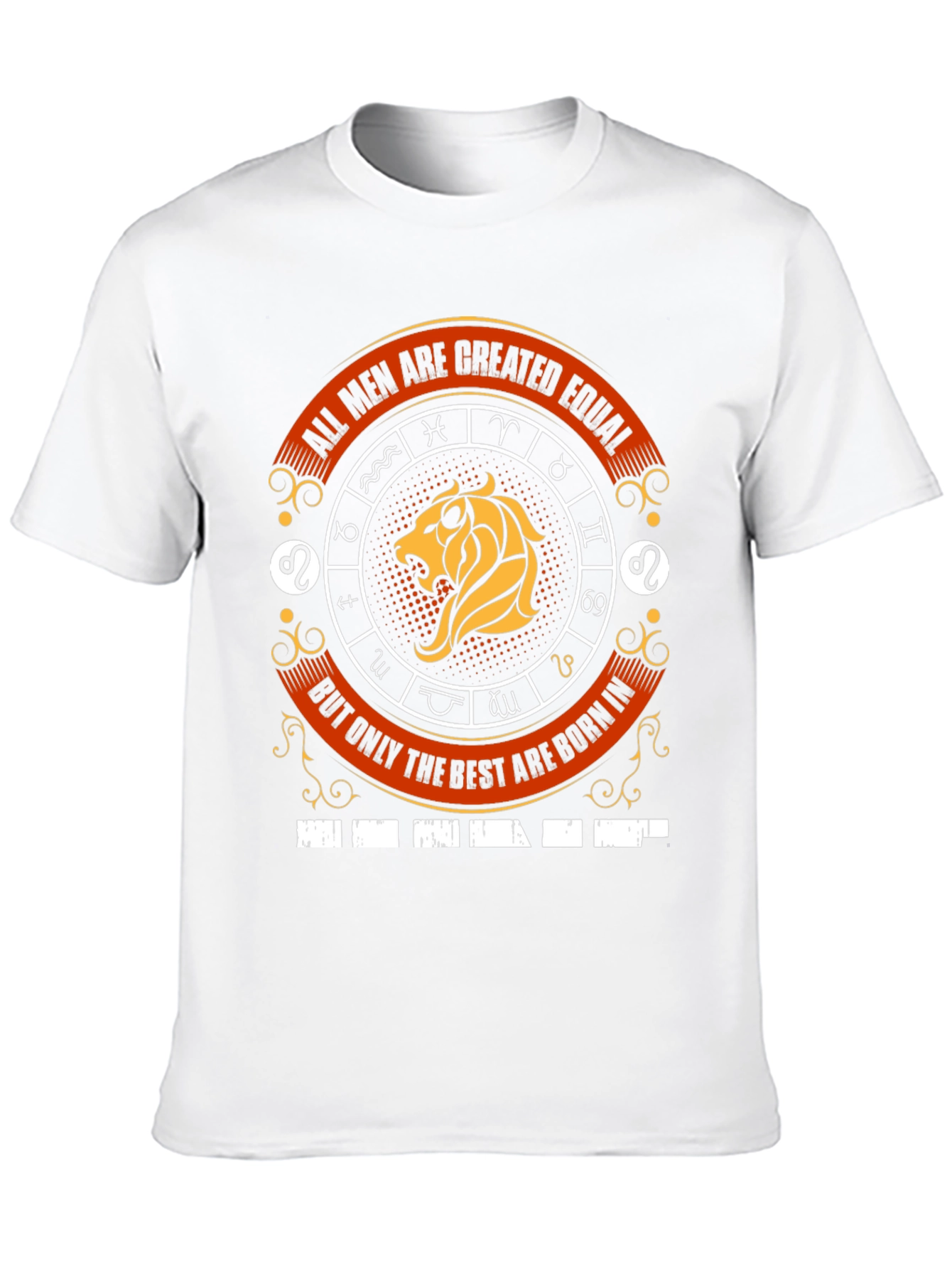 Mens Zodiac T-Shirt - Best are Born in...