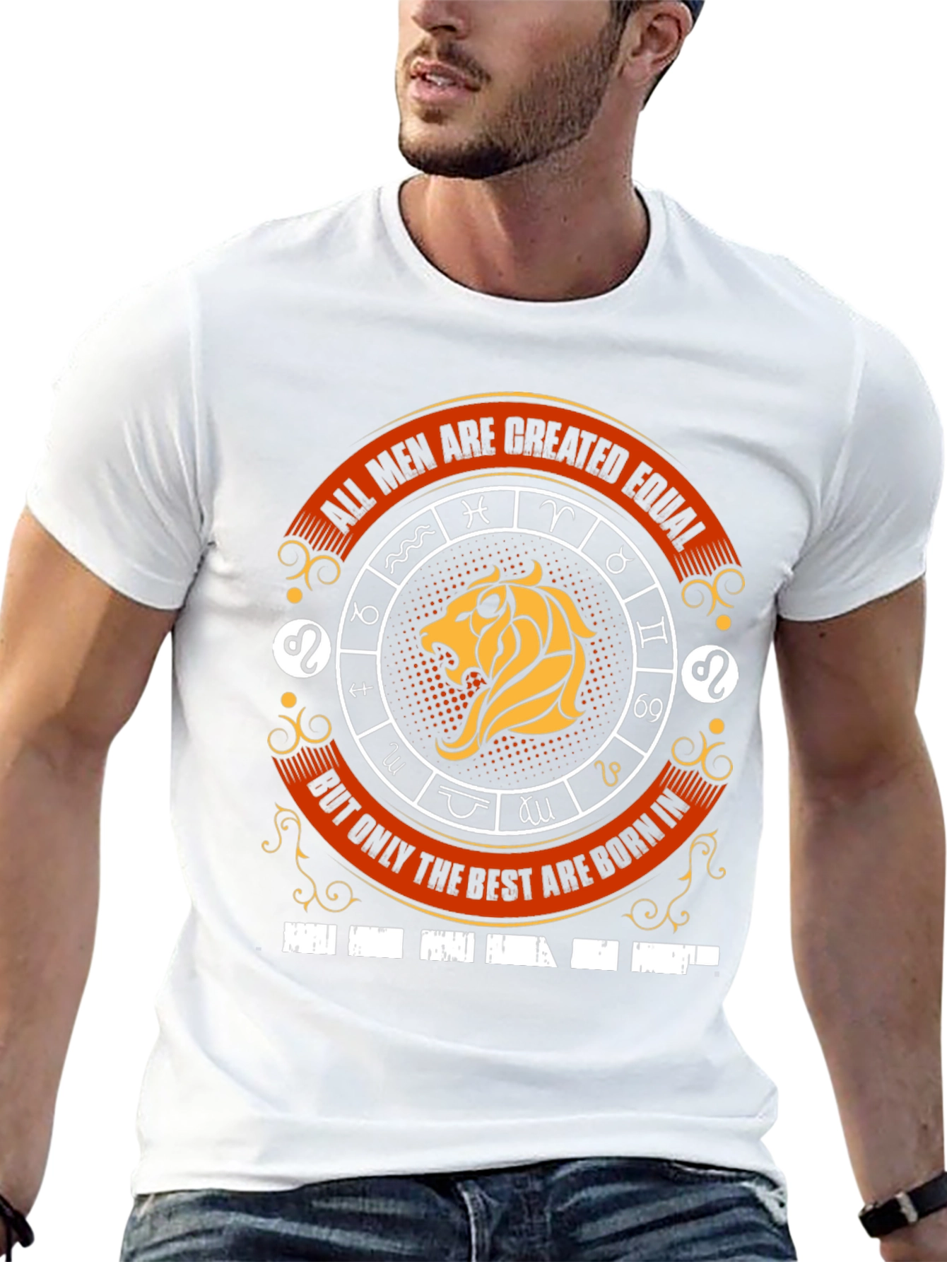 Mens Zodiac T-Shirt - Best are Born in...