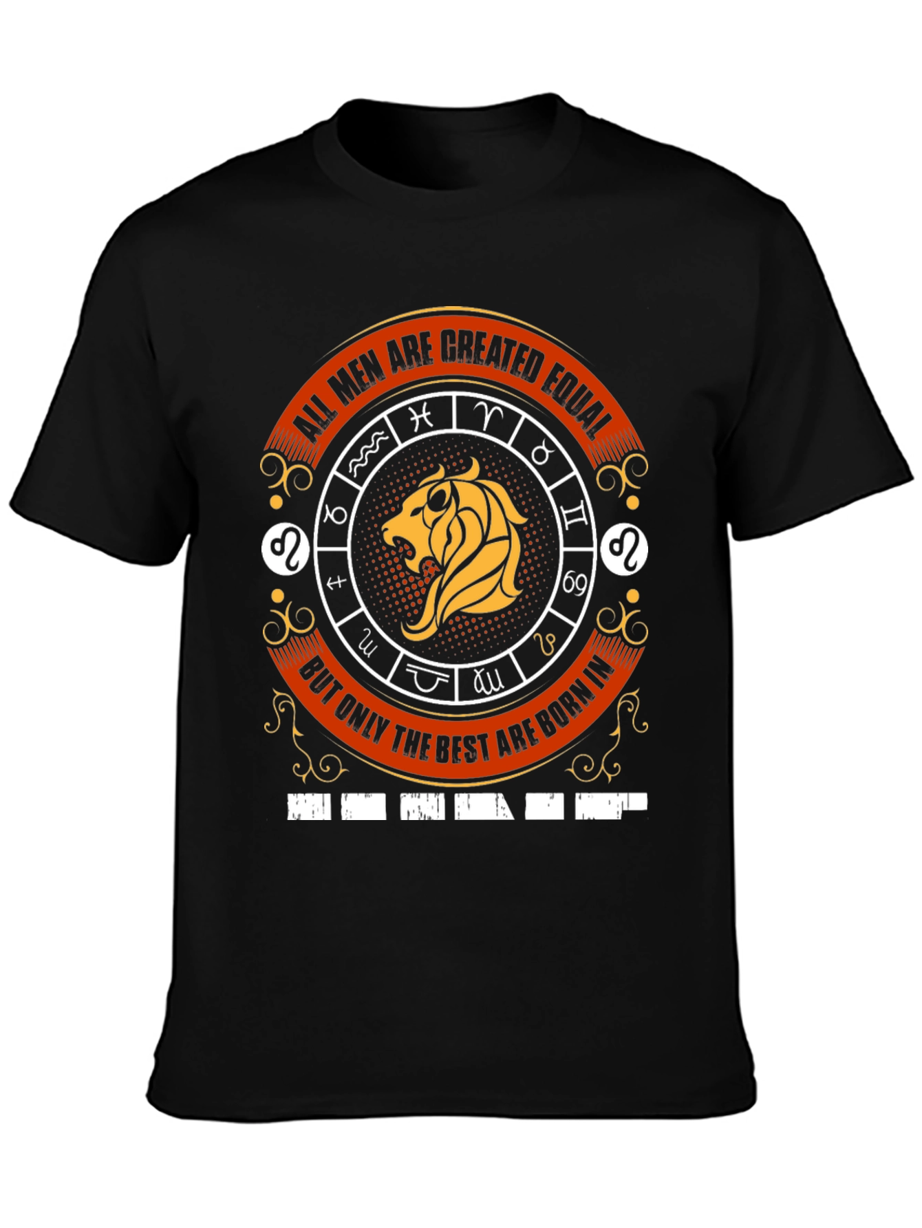 Mens Zodiac T-Shirt - Best are Born in...