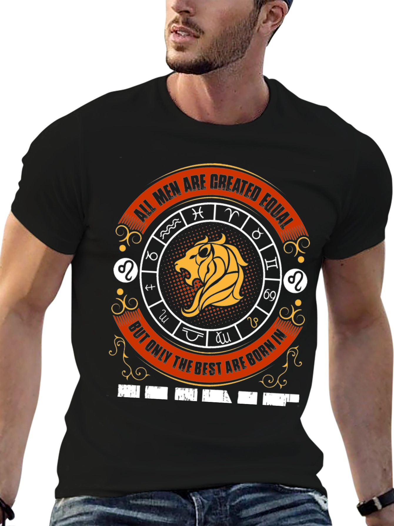 Mens Zodiac T-Shirt - Best are Born in...
