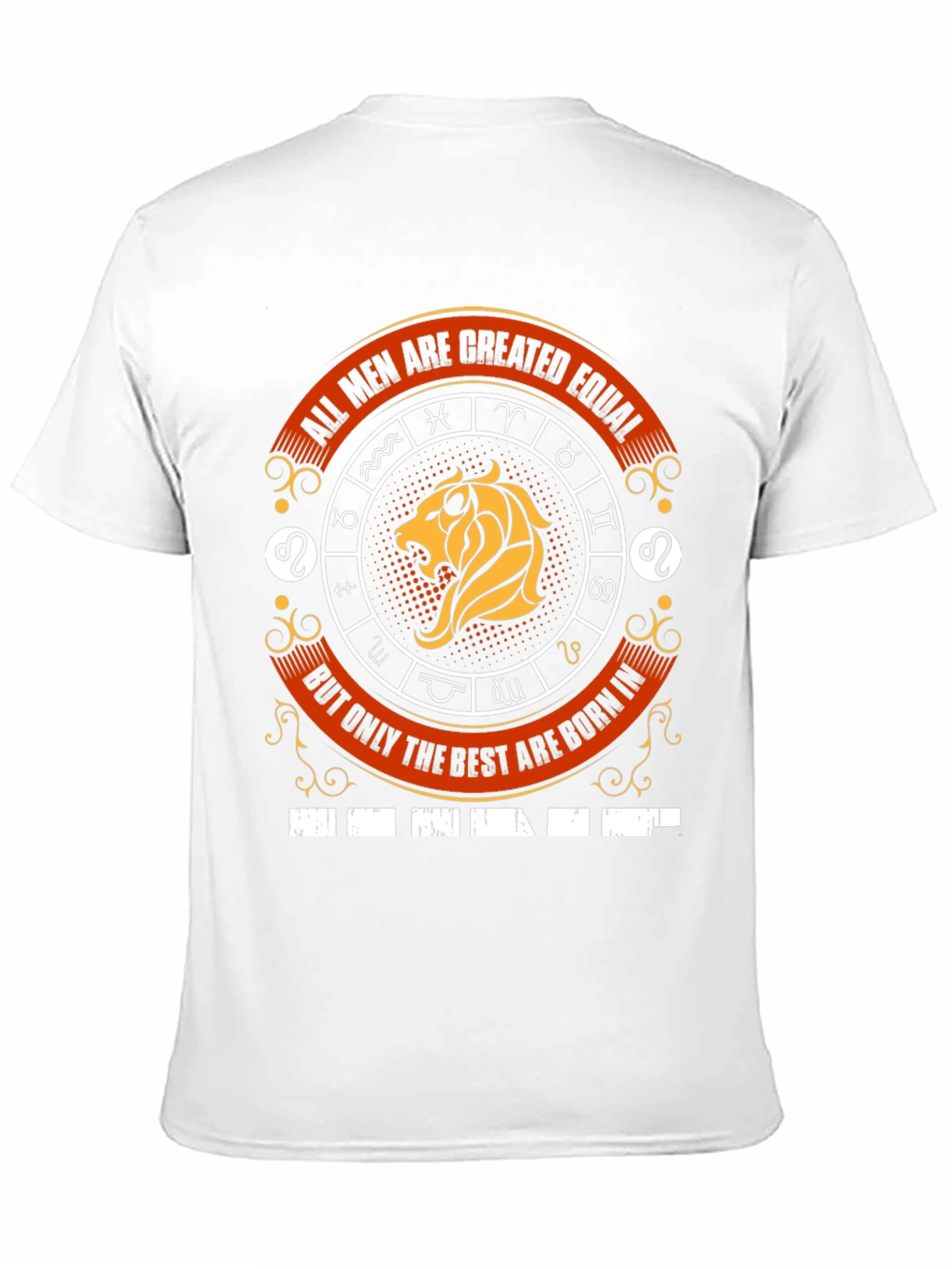 Mens Zodiac T-Shirt - Best are Born in...