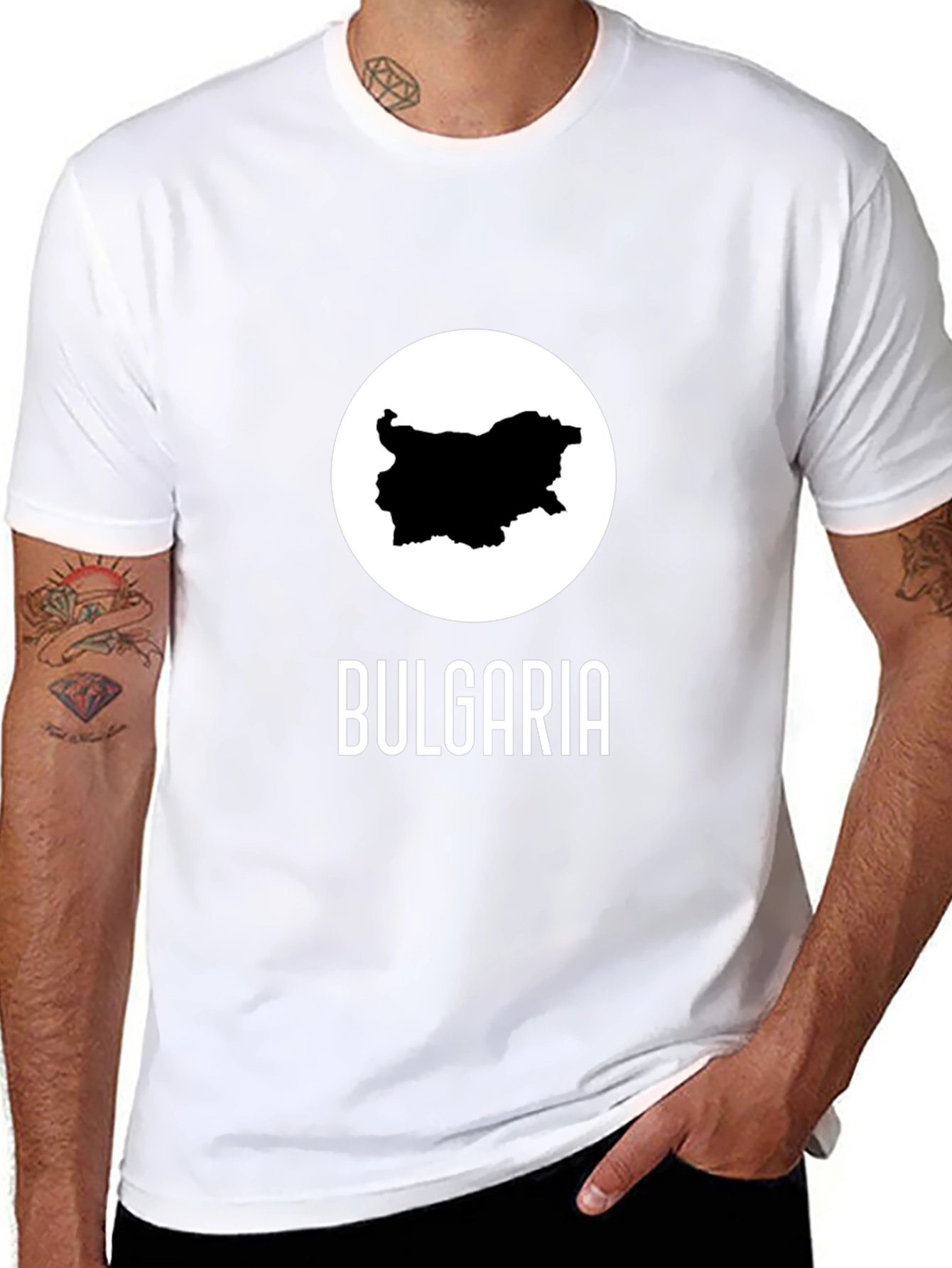 Bulgaria Map T-Shirt - Country Pride