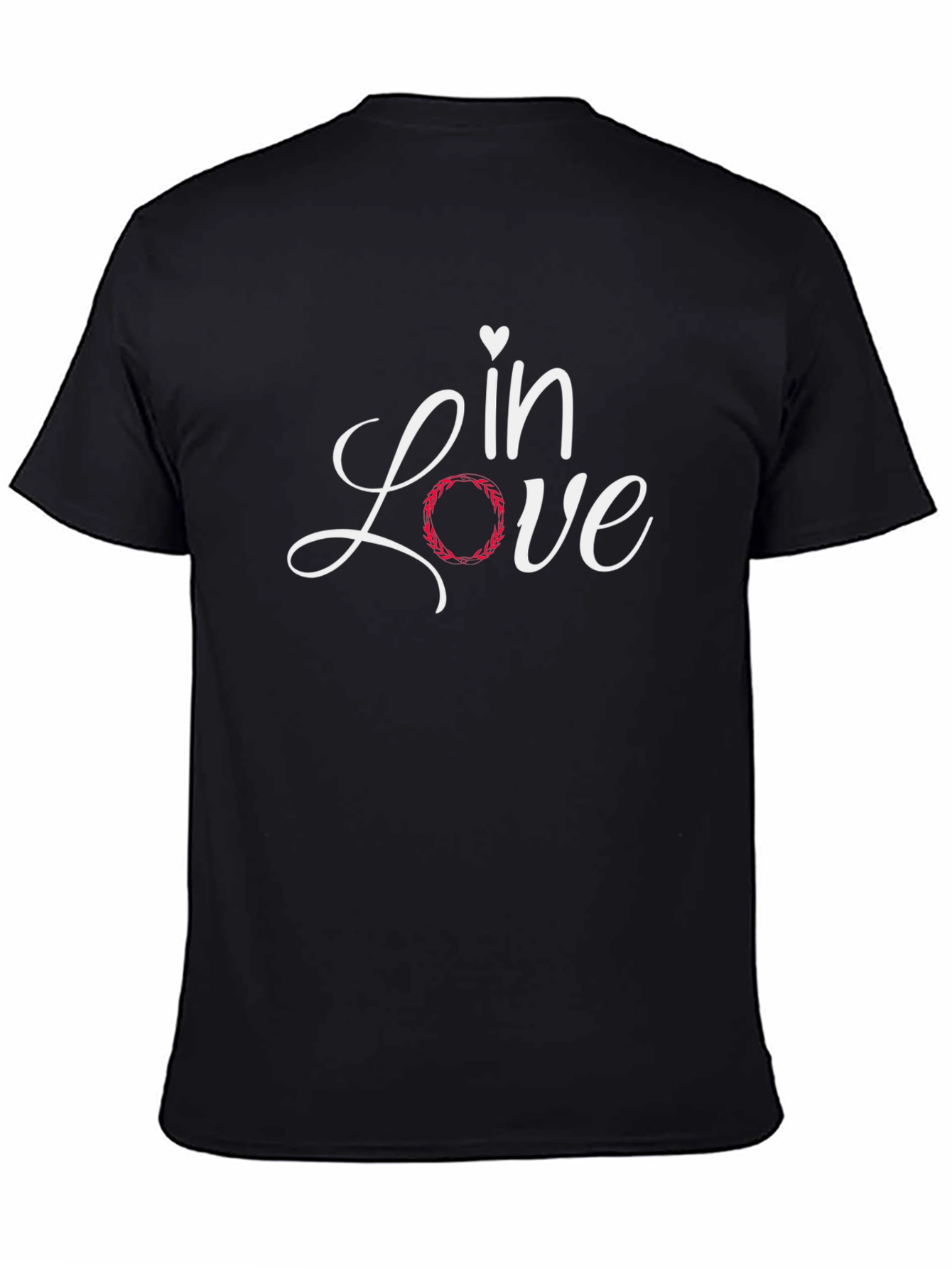 In Love Graphic Tee - Black