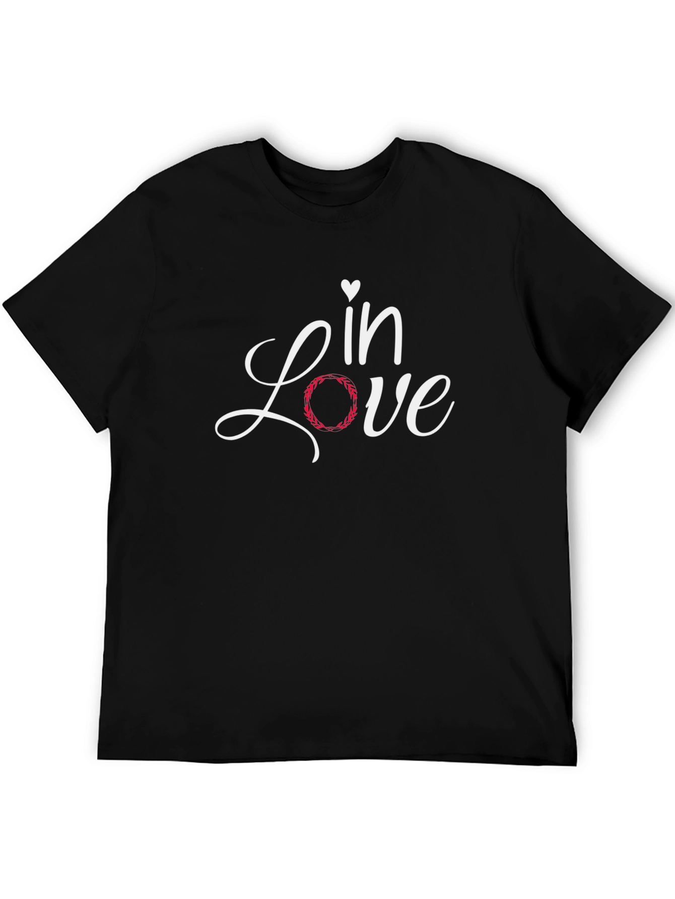 In Love Graphic Tee - Black