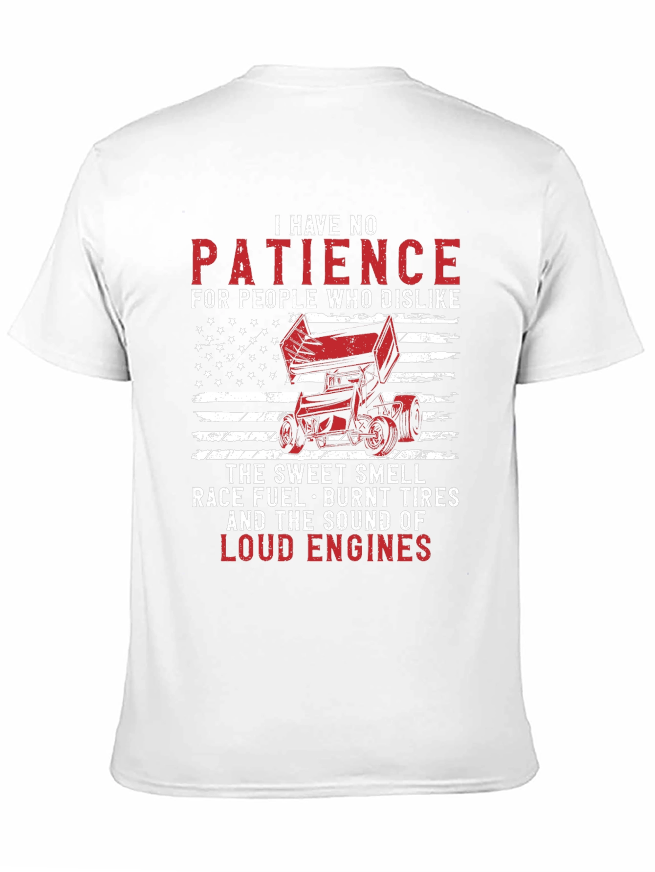 I Have No Patience Racing T-Shirt