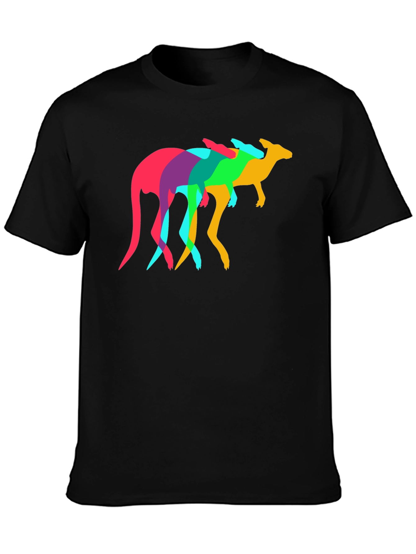 Colorful Kangaroo T-Shirt