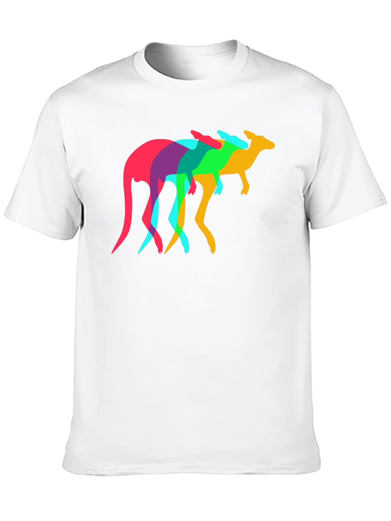 Colorful Kangaroo T-Shirt