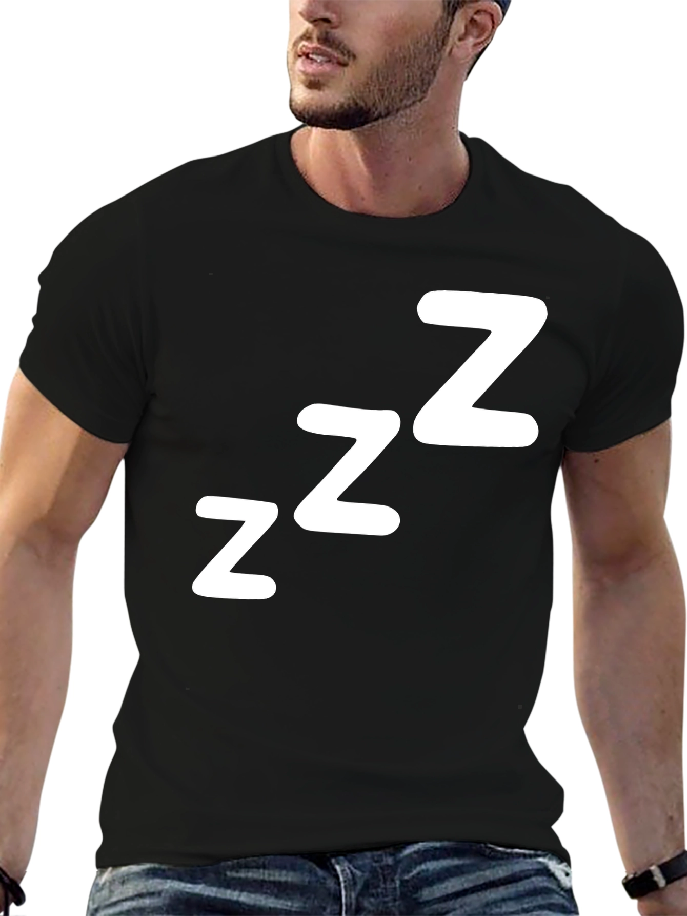 ZZZ Sleepy Black T-Shirt
