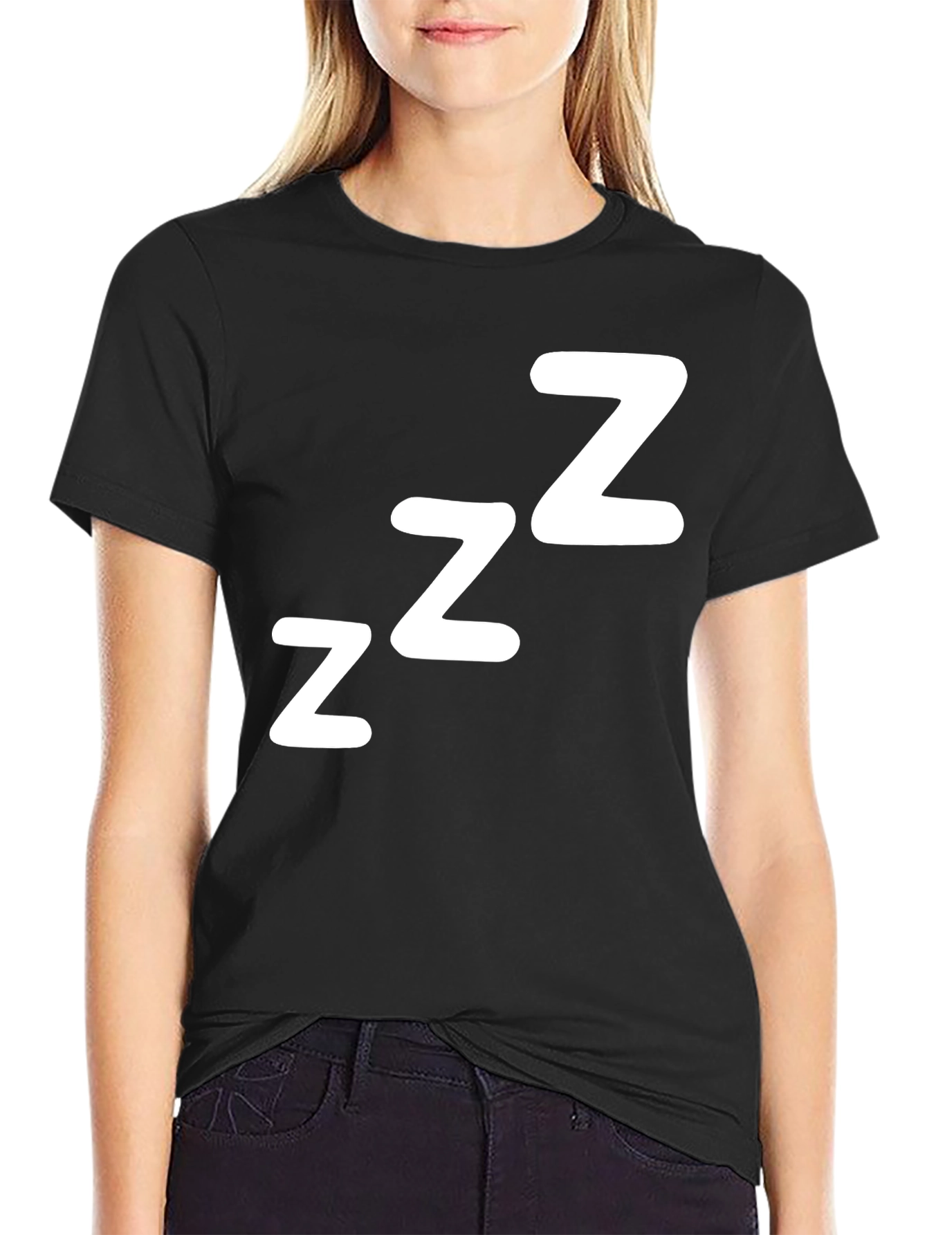 ZZZ Sleepy Black T-Shirt