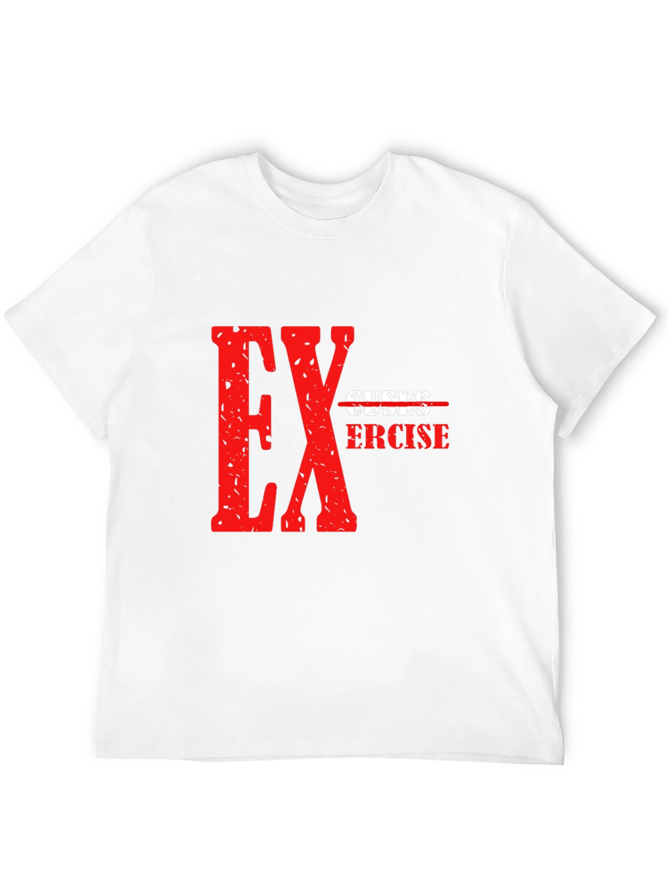 No Excuses Exercise Graphic Tee