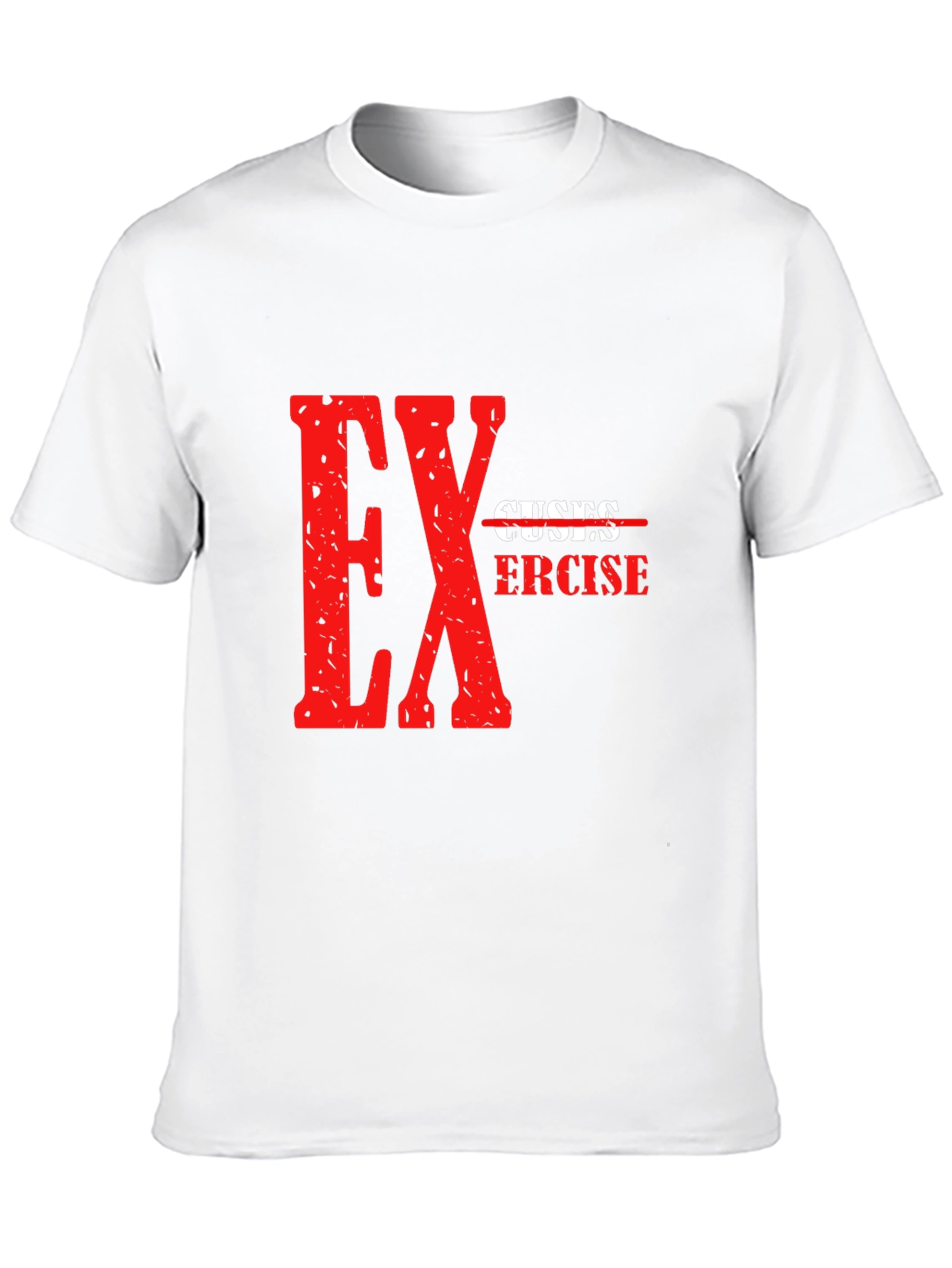 No Excuses Exercise Graphic Tee