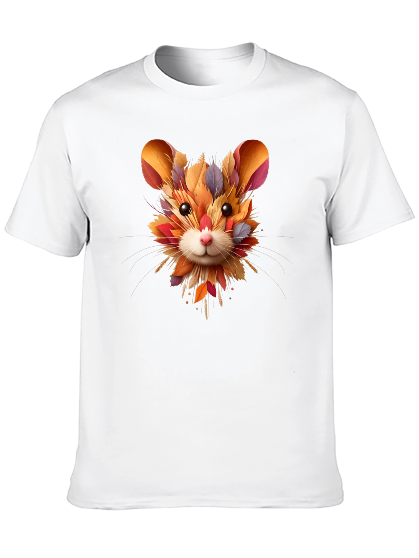 Autumn Hamster Tee - Unique Fall Design