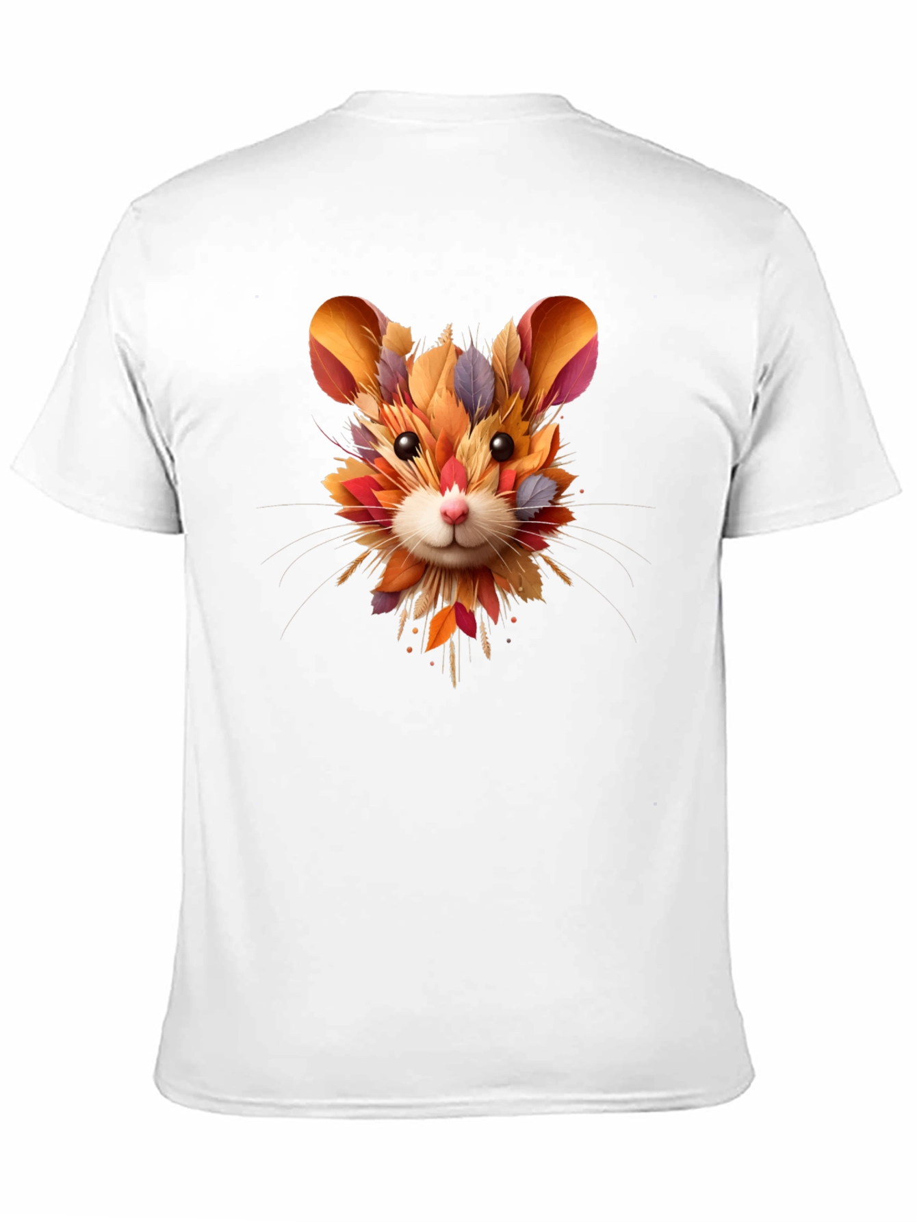 Autumn Hamster Tee - Unique Fall Design