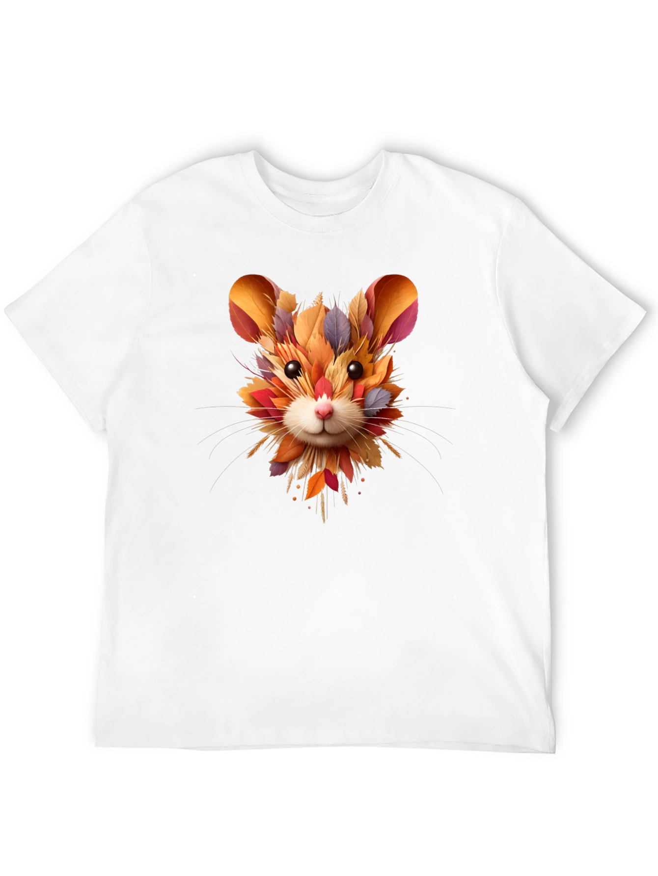 Autumn Hamster Tee - Unique Fall Design