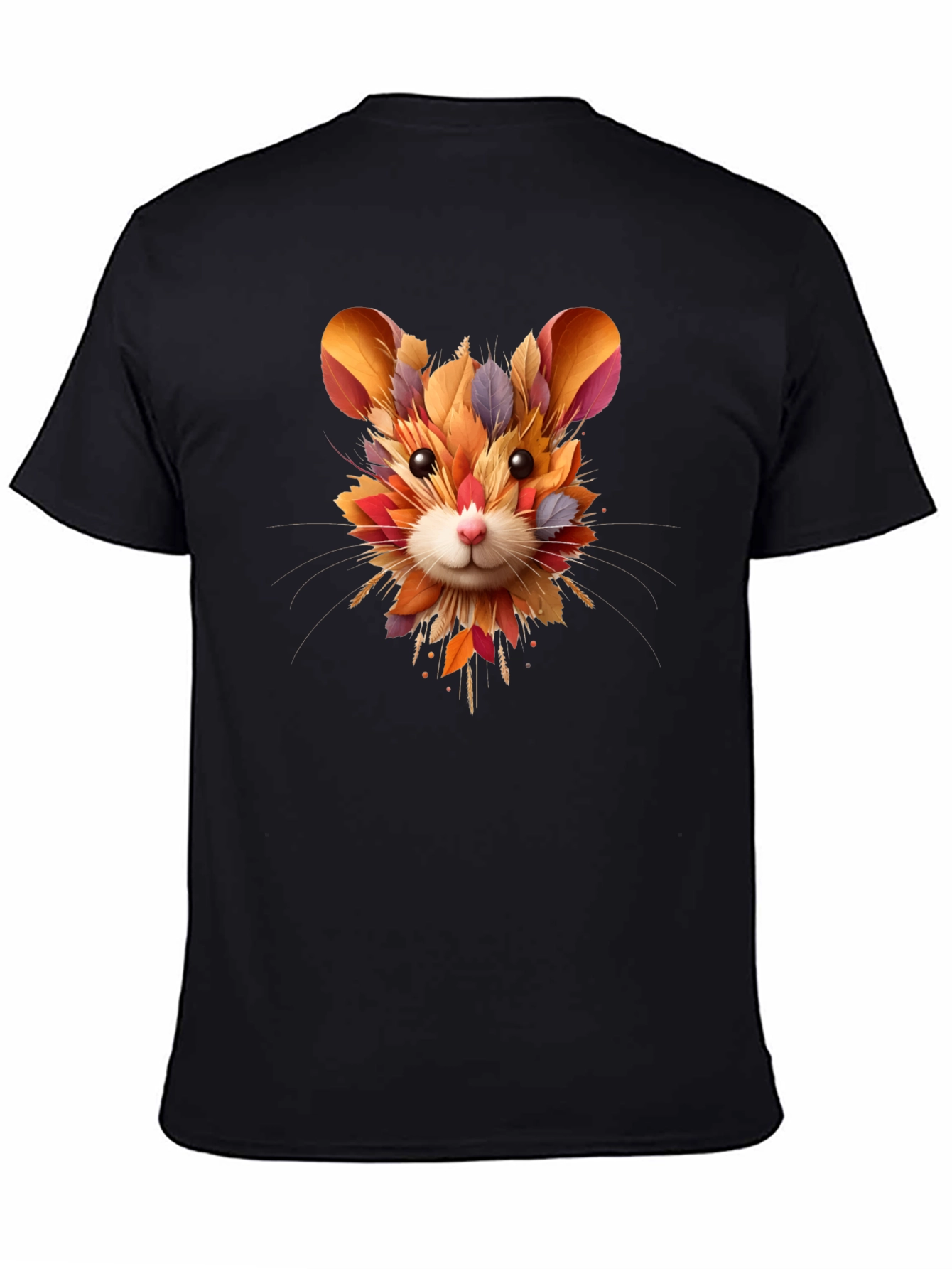 Autumn Hamster Tee - Unique Fall Design
