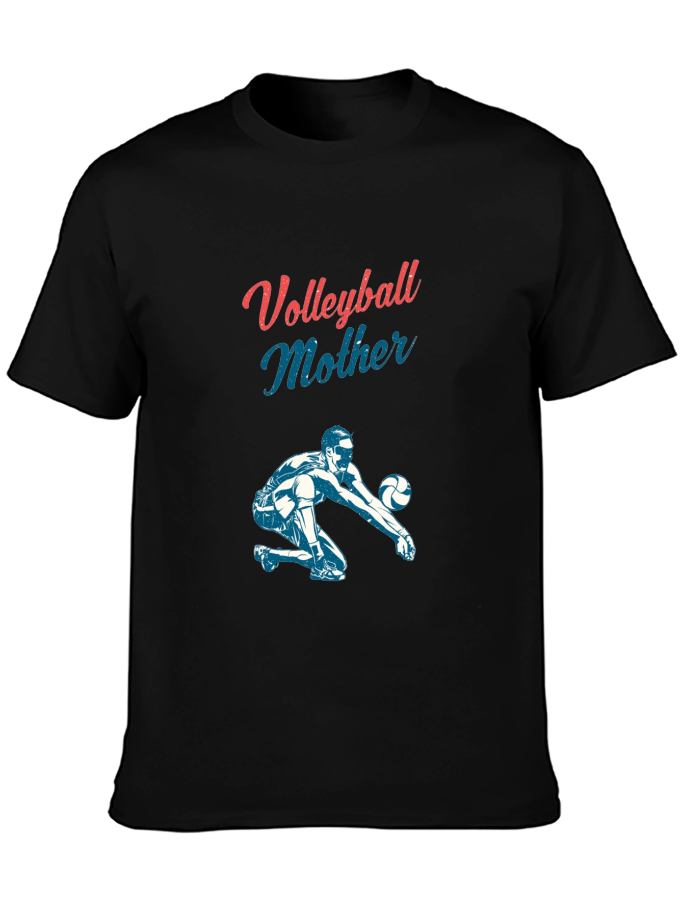 Volleyball Mother Graphic Tee