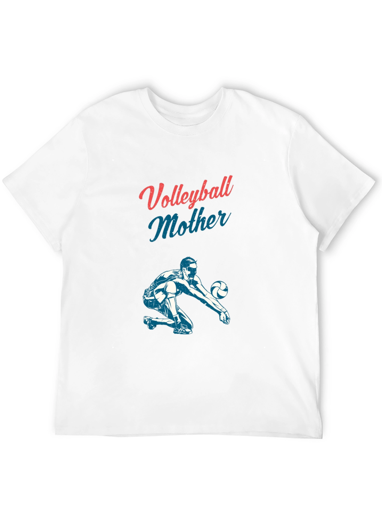 Volleyball Mother Graphic Tee
