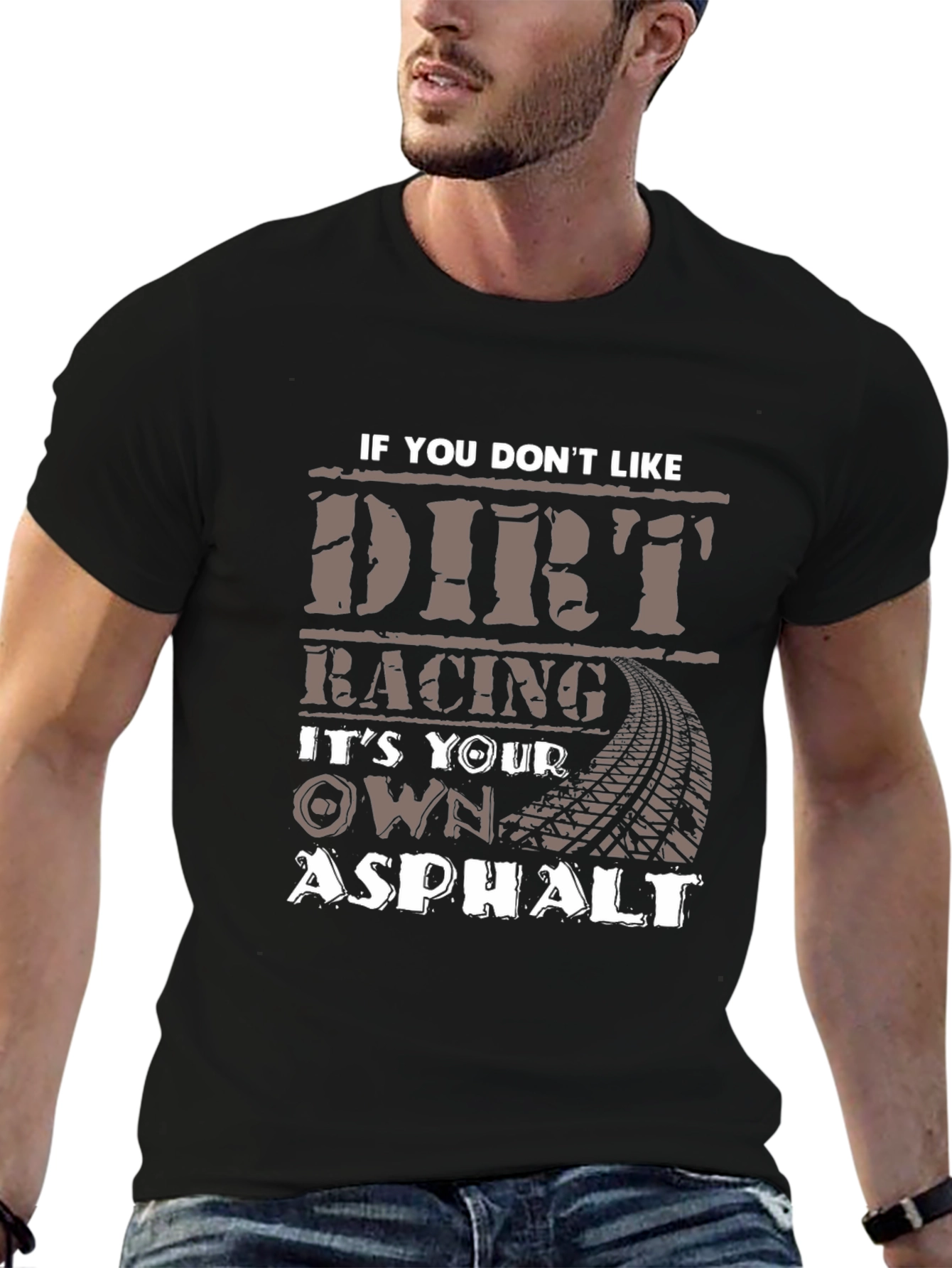 Dirt Racing Asphalt T-Shirt