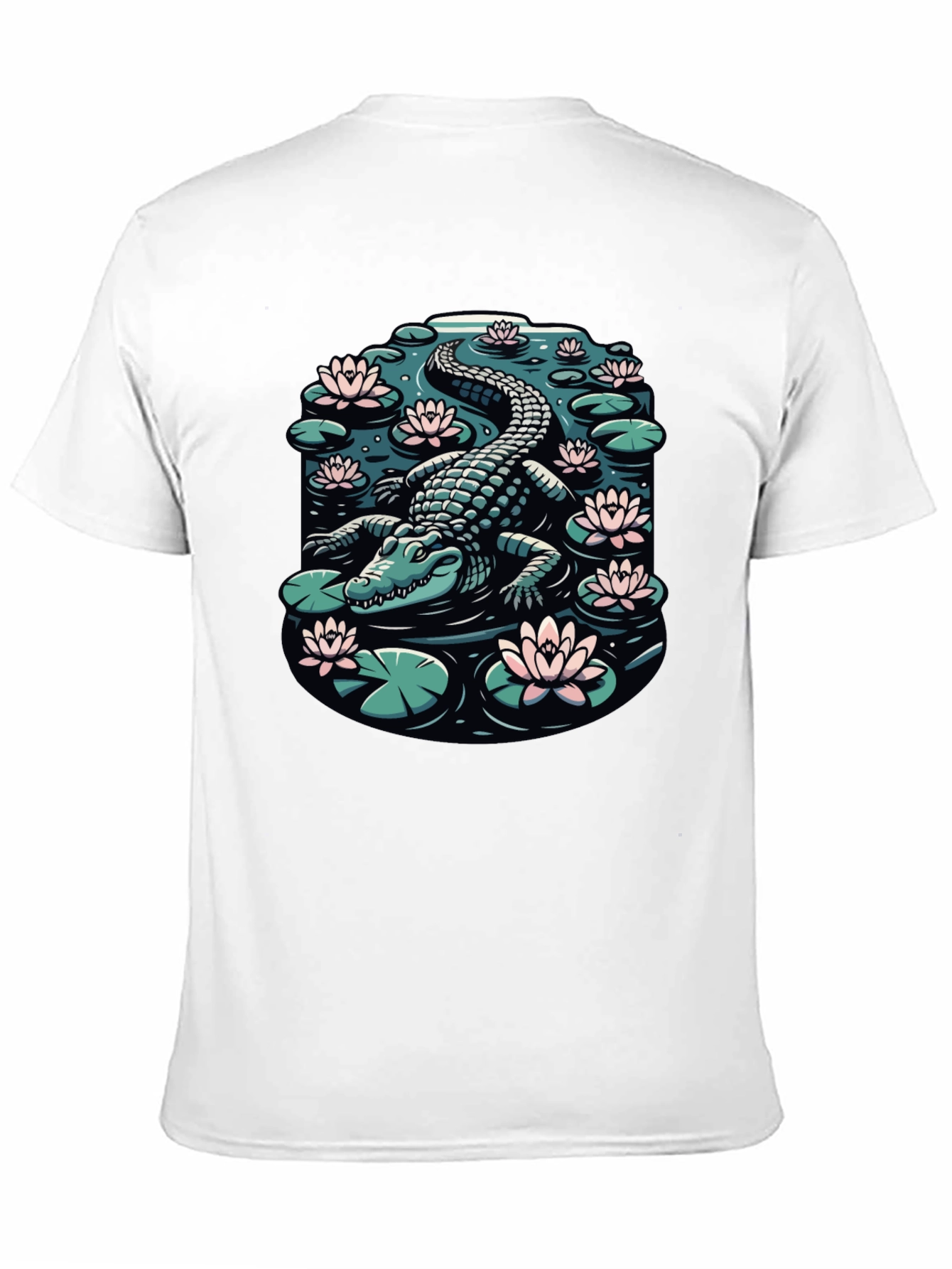 Alligator Pond Graphic Tee - Black