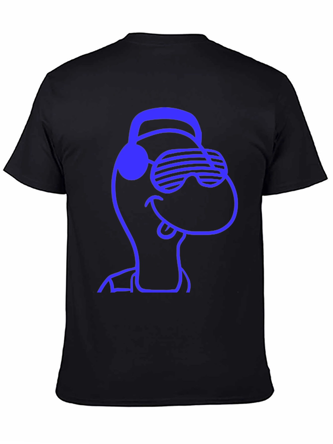 Cool Dino Graphic Tee - Black Cotton T-Shirt