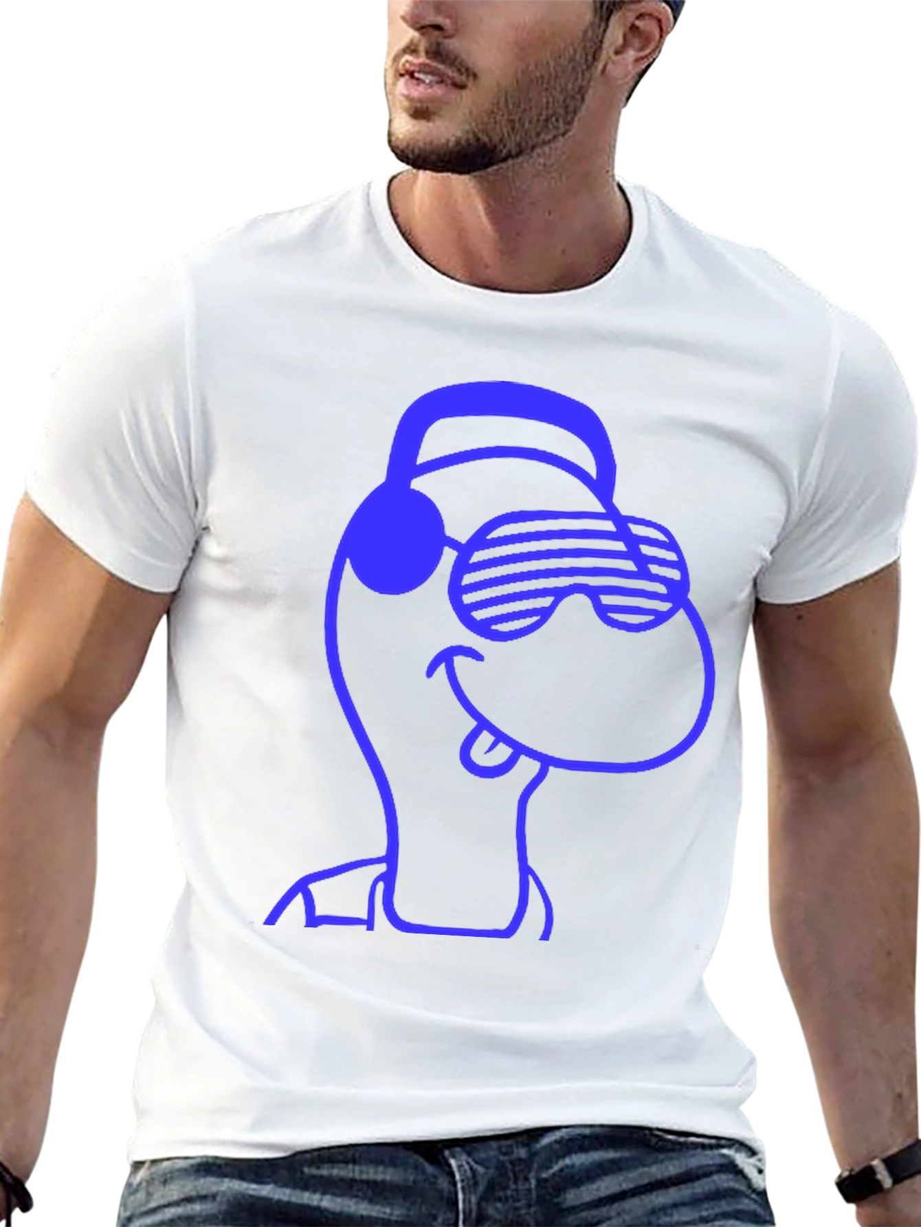 Cool Dino Graphic Tee - Black Cotton T-Shirt