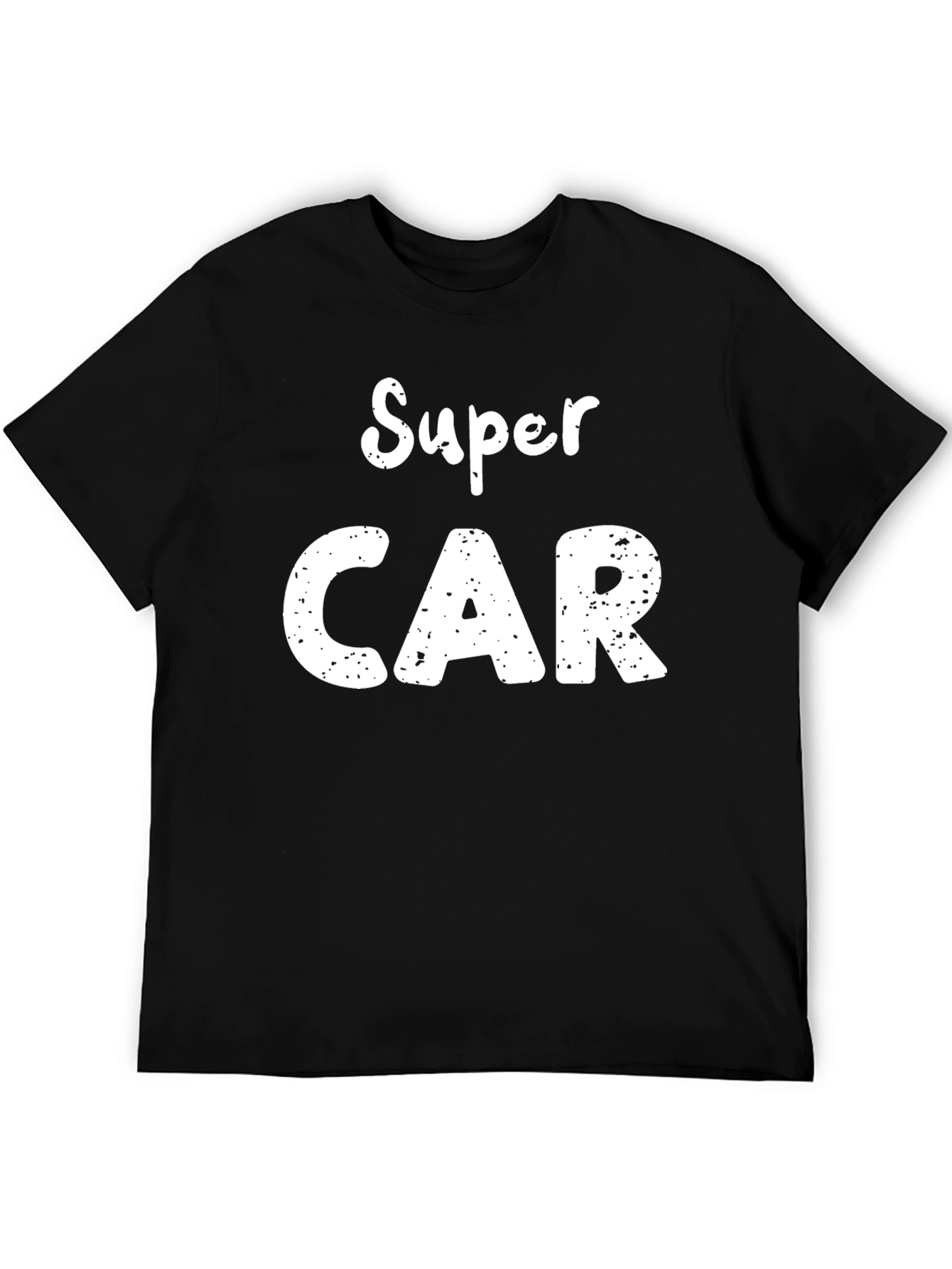 Super Car Graphic T-Shirt - Black