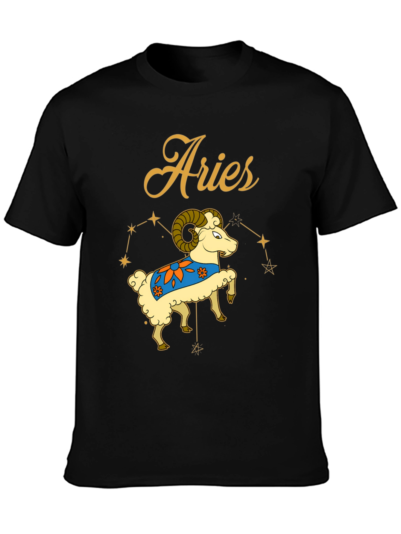 Aries Zodiac Graphic T-Shirt