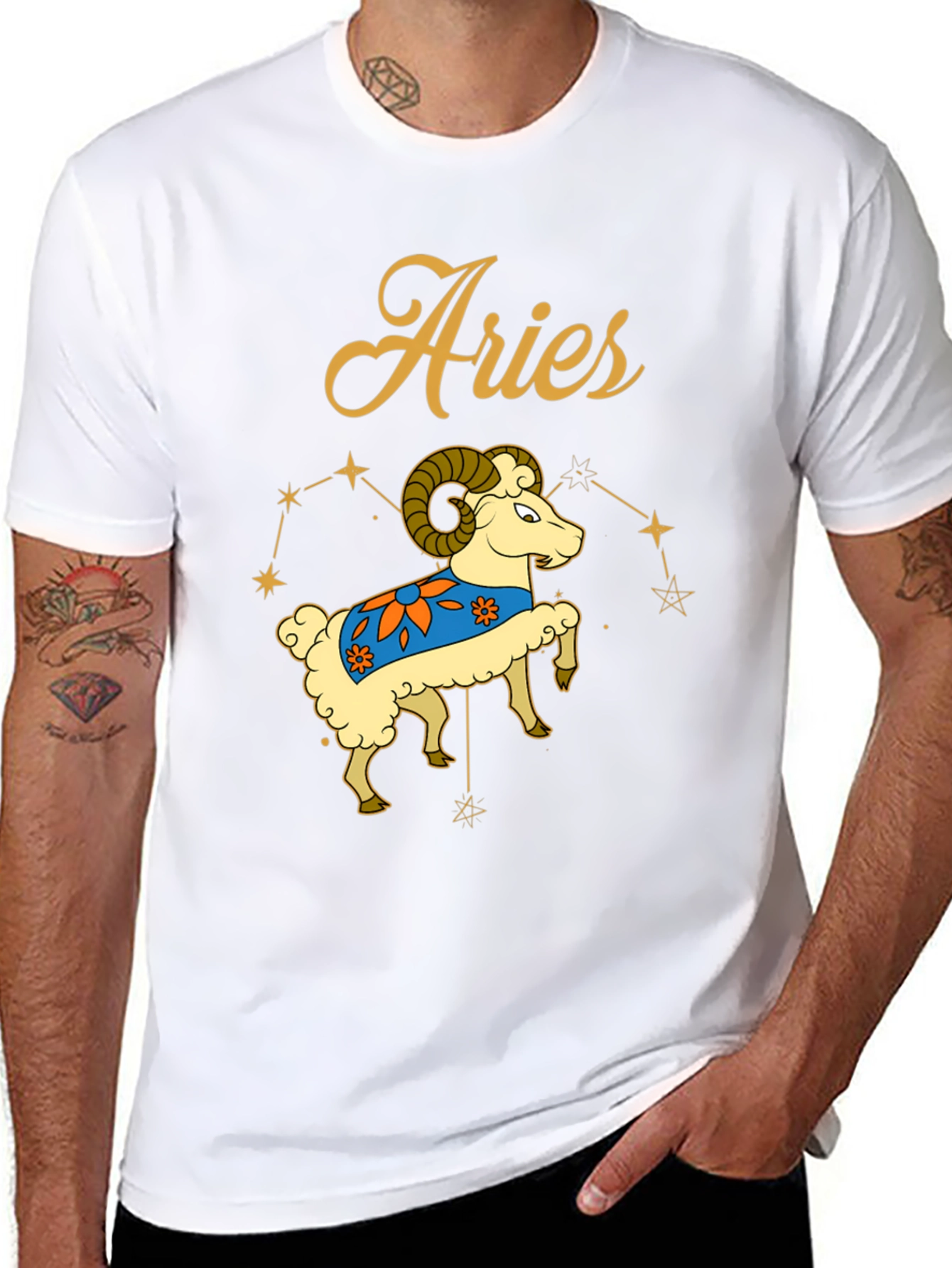 Aries Zodiac Graphic T-Shirt