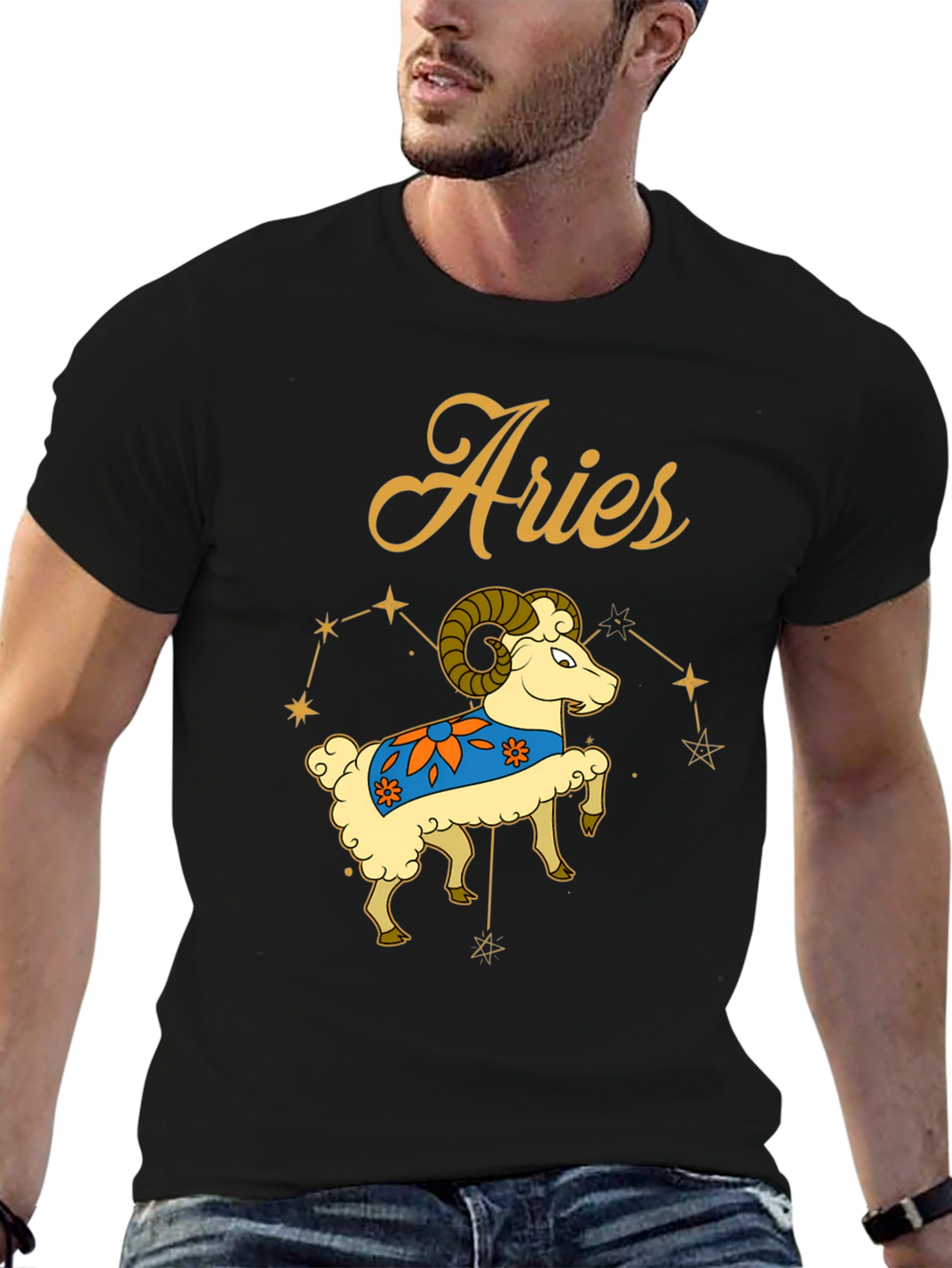 Aries Zodiac Graphic T-Shirt