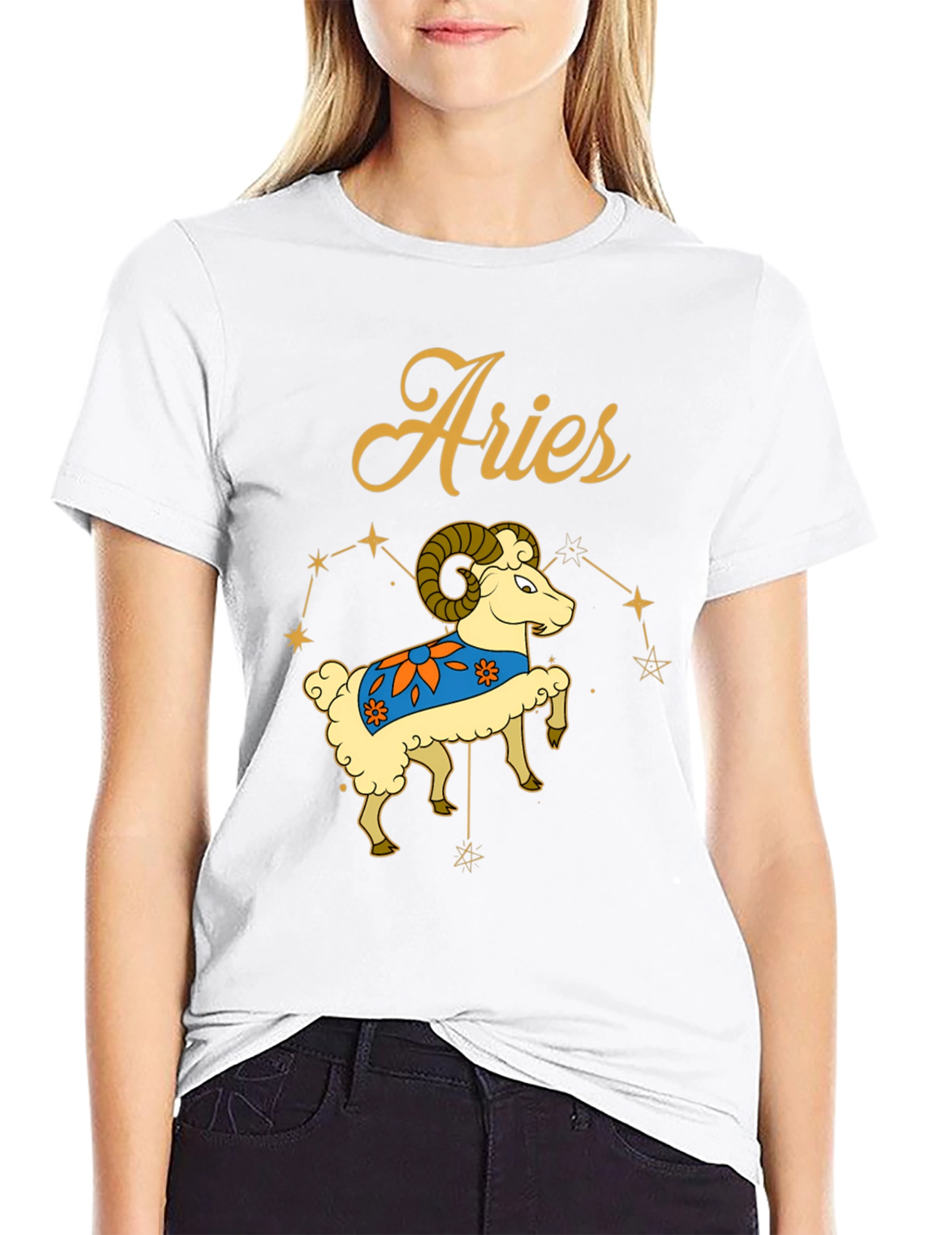 Aries Zodiac Graphic T-Shirt