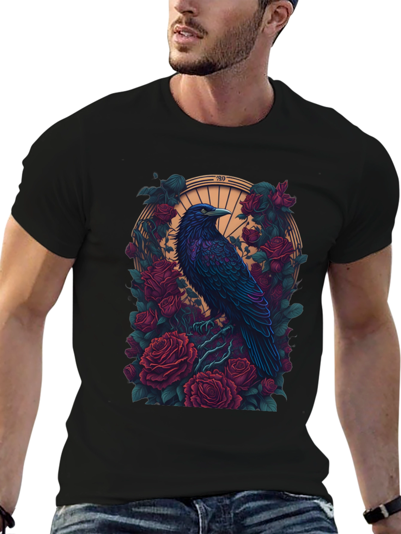 Raven & Roses Graphic T-Shirt