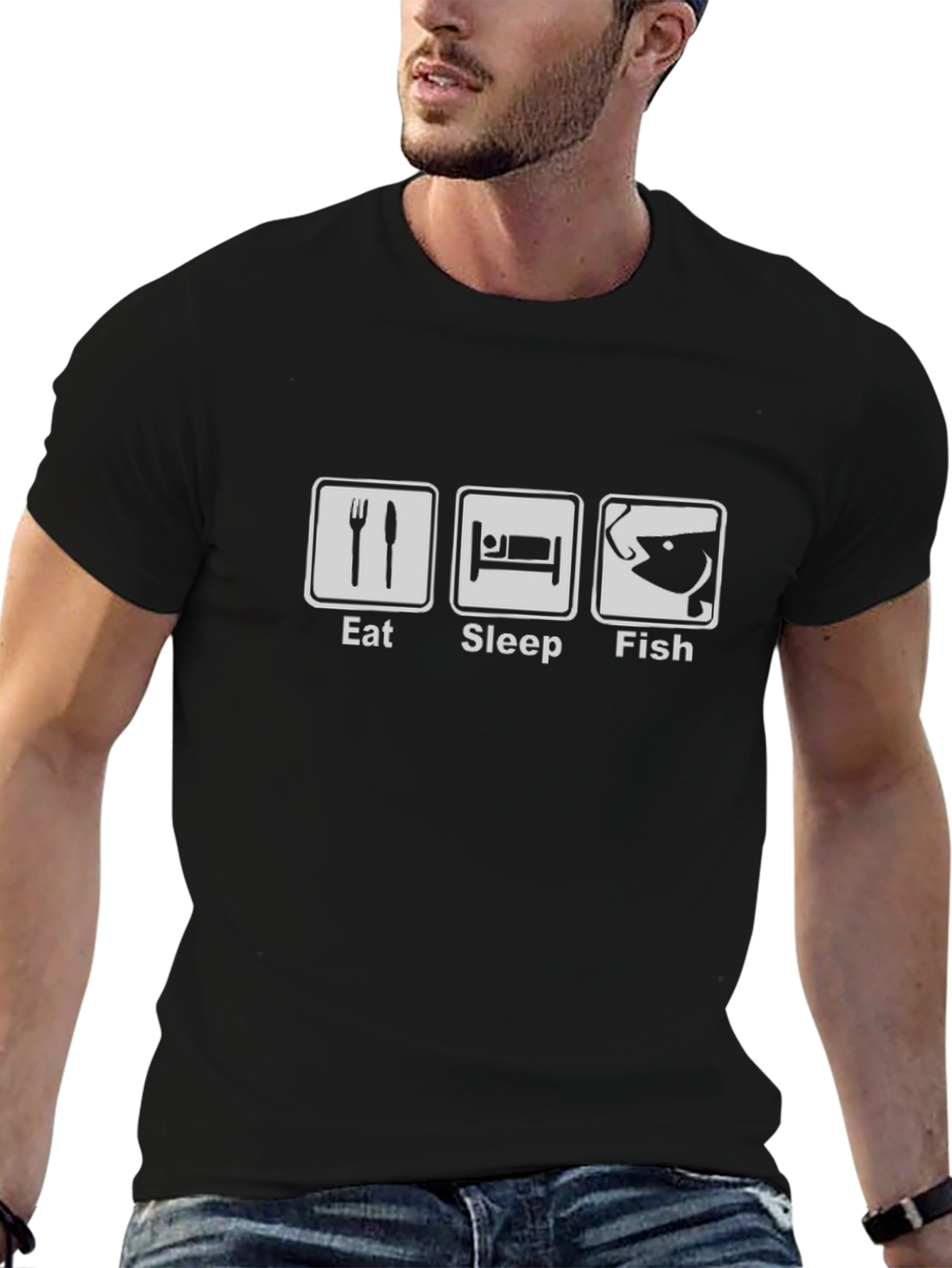 Eat Sleep Fish T-Shirt - Anglers Life