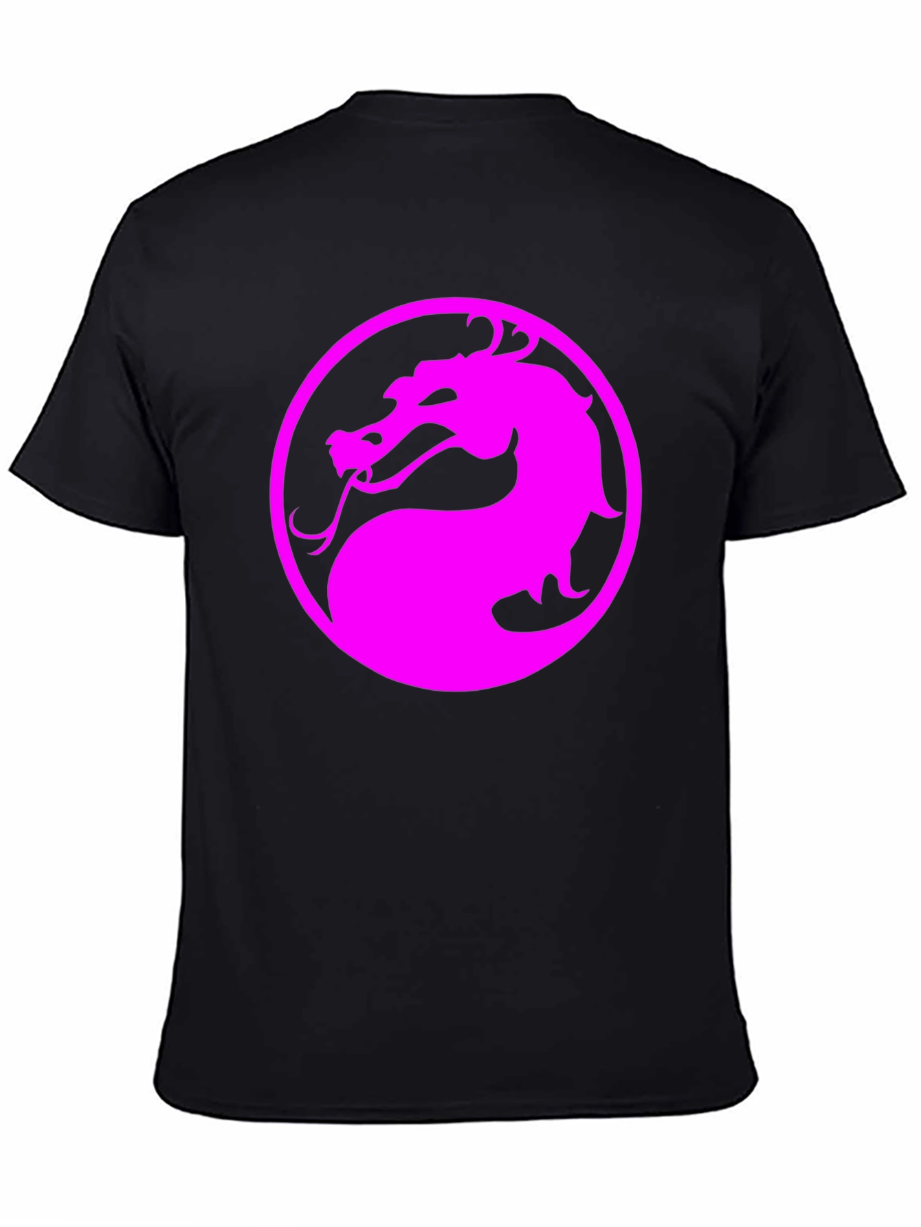 Mortal Kombat Dragon Logo Black T-Shirt