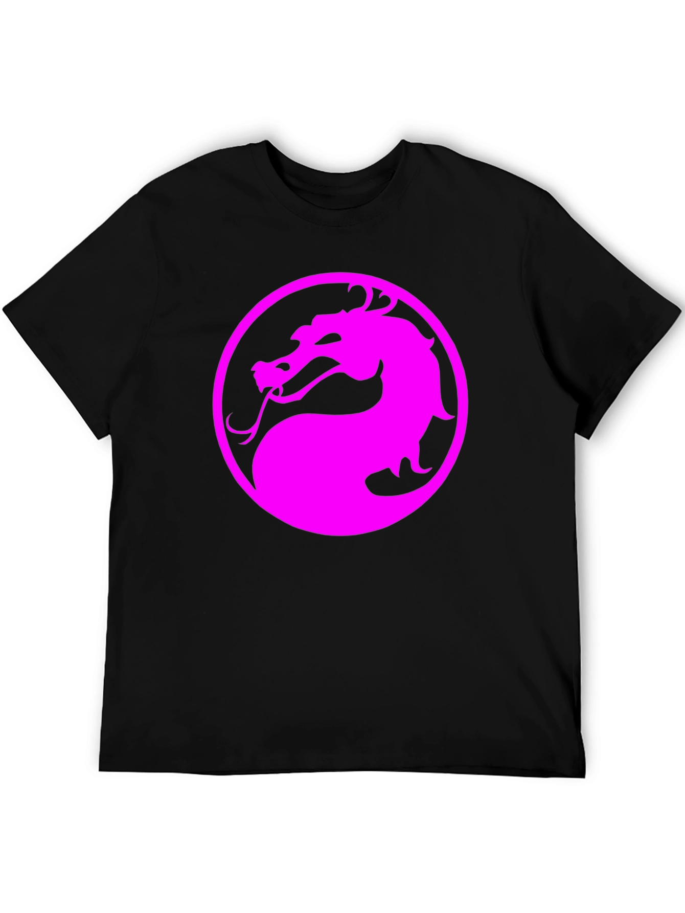 Mortal Kombat Dragon Logo Black T-Shirt
