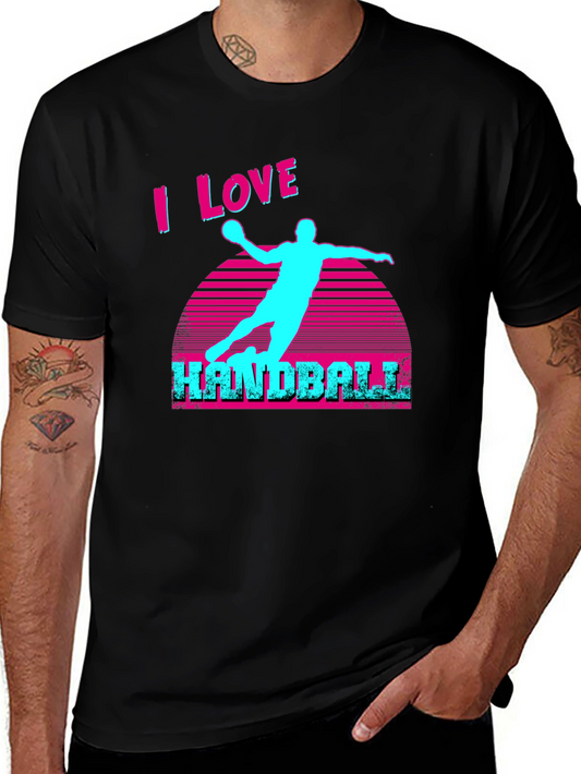 I Love Handball Graphic T-Shirt