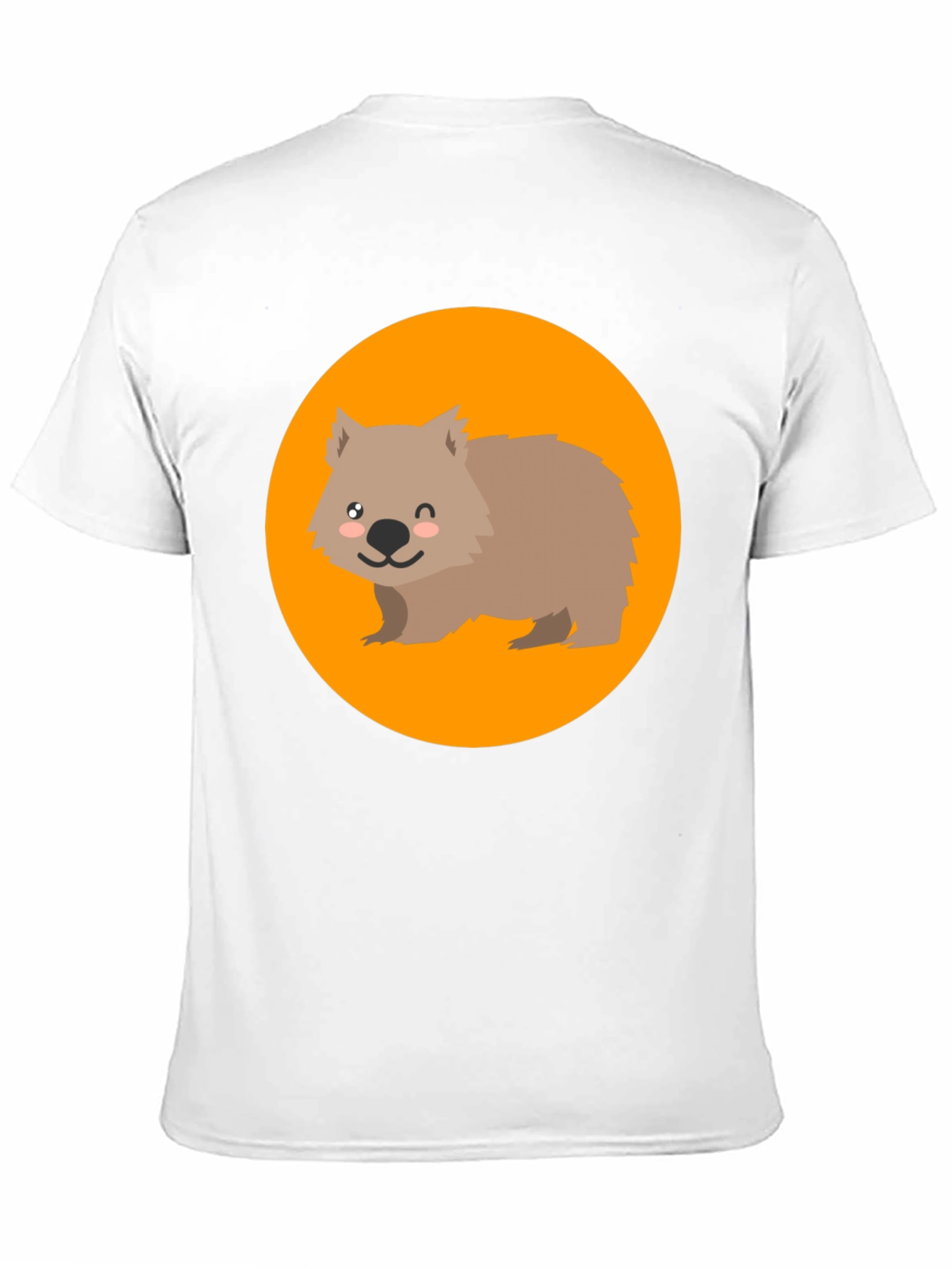 Wombat Graphic Tee - Cute Animal Design T-Shirt